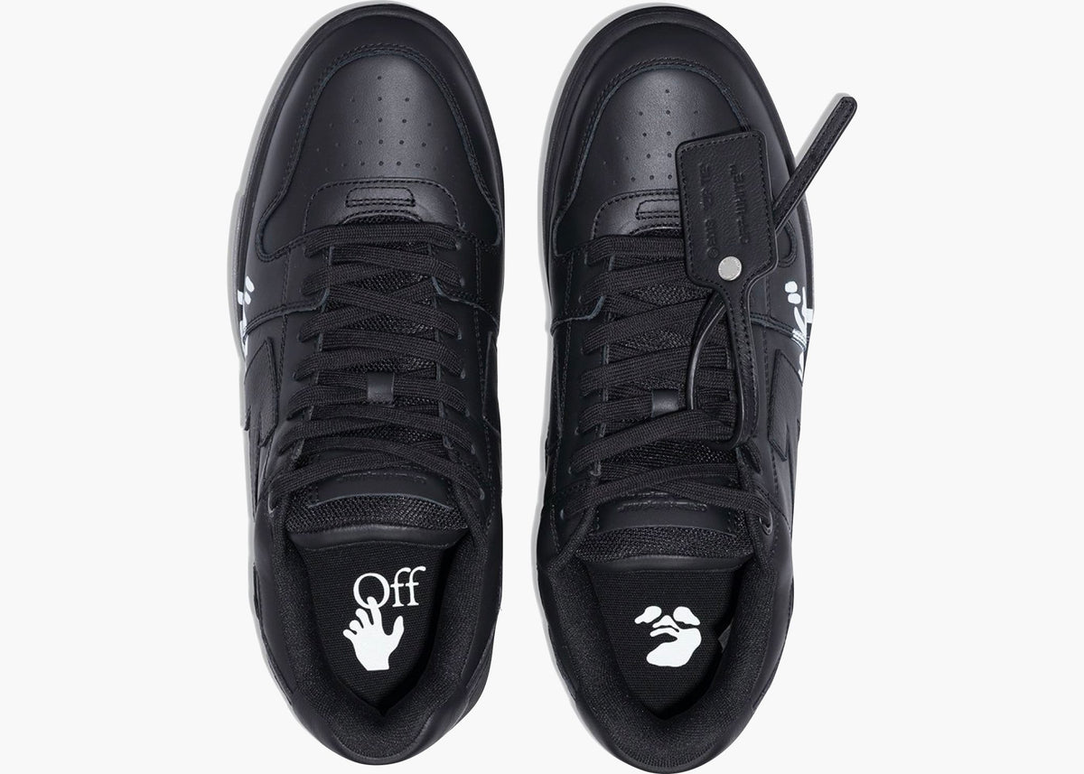 OFF-WHITE OOO Low Tops "For Walking" Black White Hype clothinga Limited Edition
