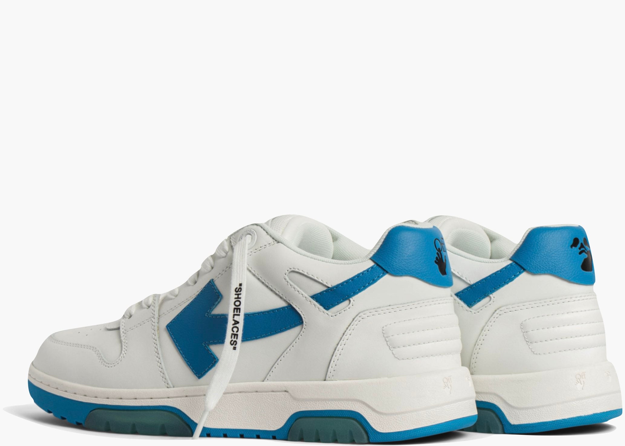 OFF-WHITE Out Of Office "OOO" Low White Blue OMIA189F21LEA0020145 Hype Clothinga Limited Edition