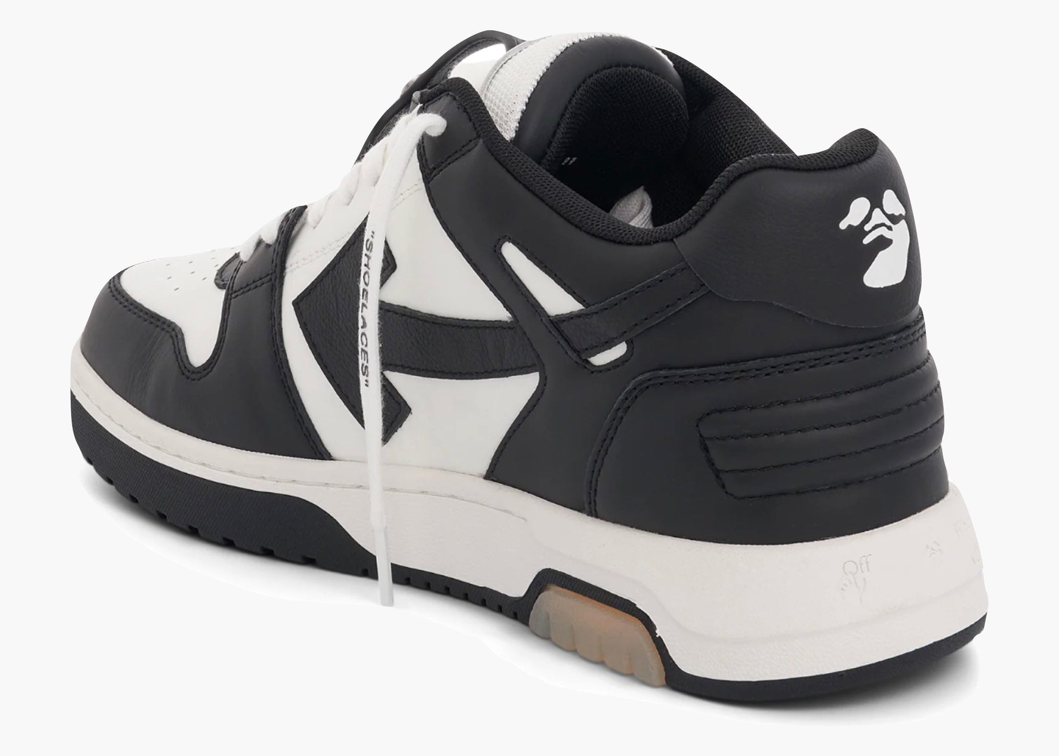 OFF-WHITE Out Of Office OOO Low Tops White Black White OMIA189C99LEA0011004 Hype Clothinga Limited Edition