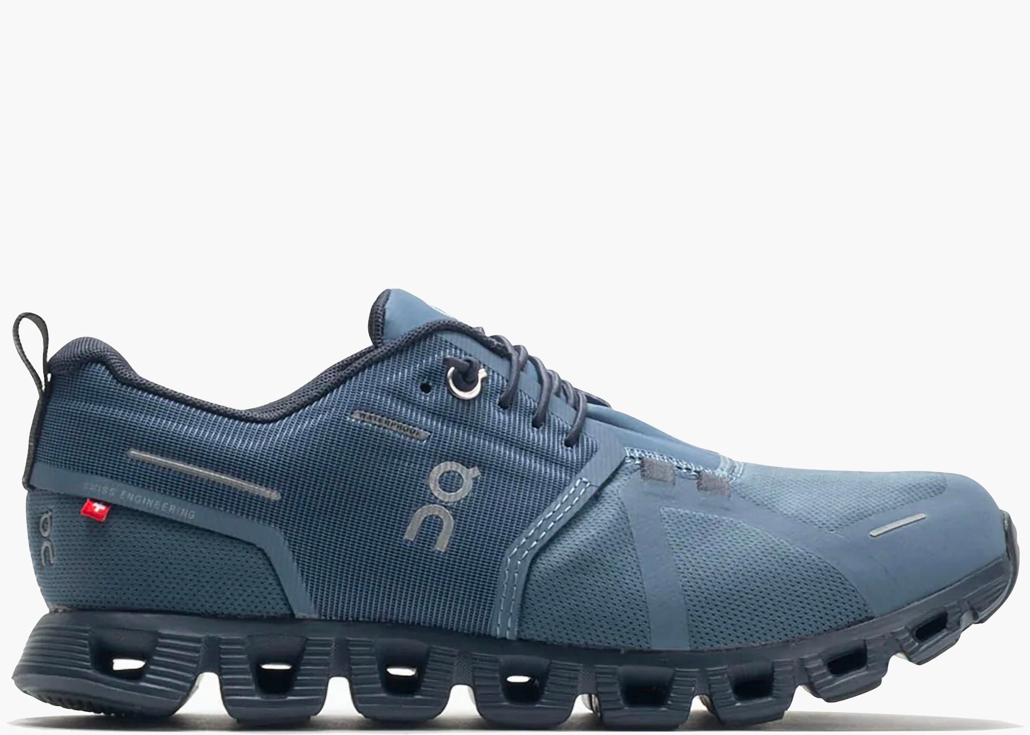 On Running Cloud 5 Waterproof Metal Navy (Women's) 59.98528 Hype Clothinga Limited Edition