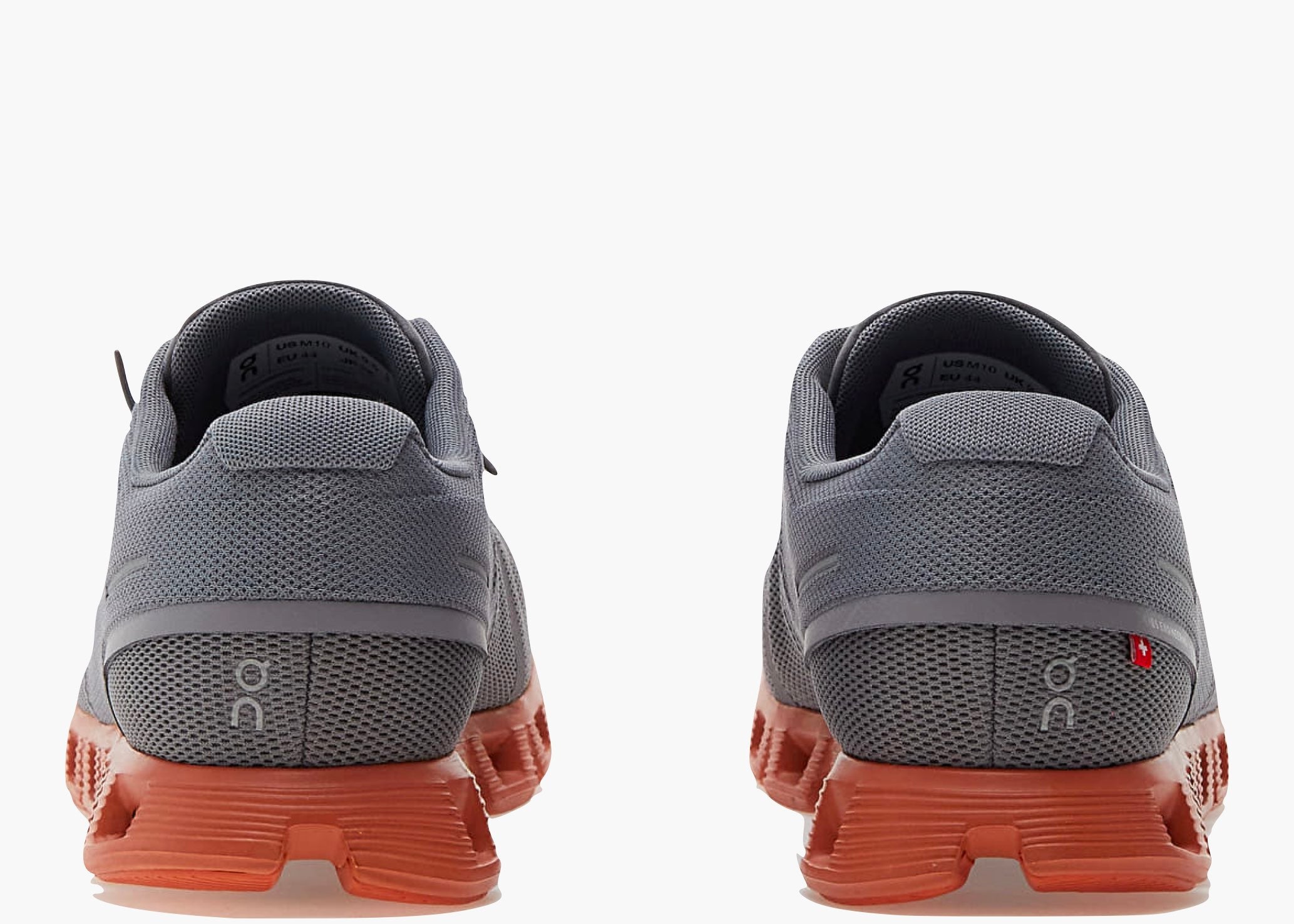 On Running Cloud 5 Zinc Grey Canyon Orange  59.98888 Hype Clothinga Limited Edition