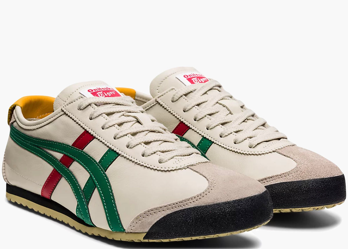 ‎Onitsuka Tiger Mexico 66 Birch Green Red Yellow 1183C102-201 Hype Clothinga Limited Edition