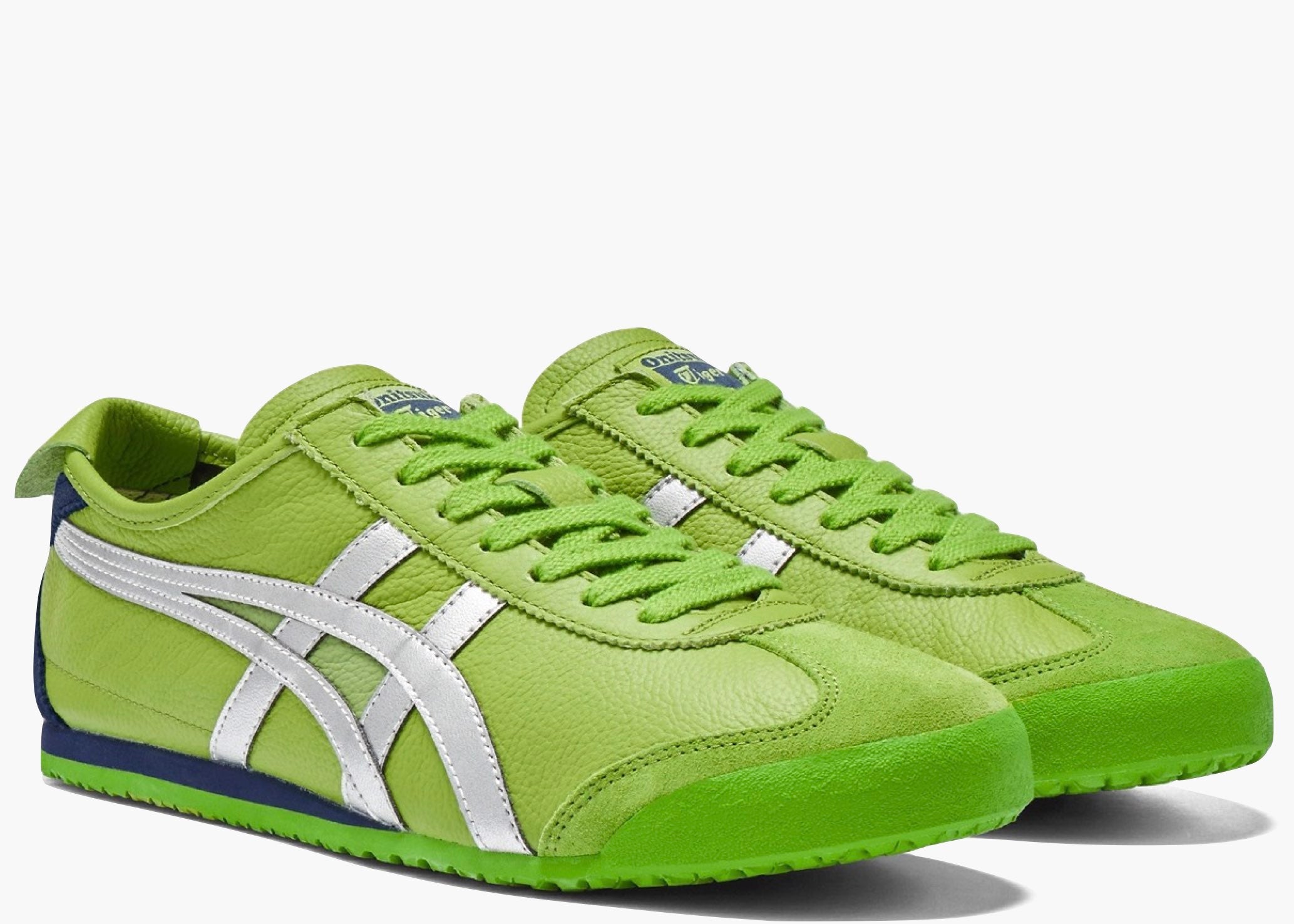 Onitsuka Tiger Mexico 66 Garden Green Pure Silver Navy  1183A201-305 Hype Clothinga Limited Edition