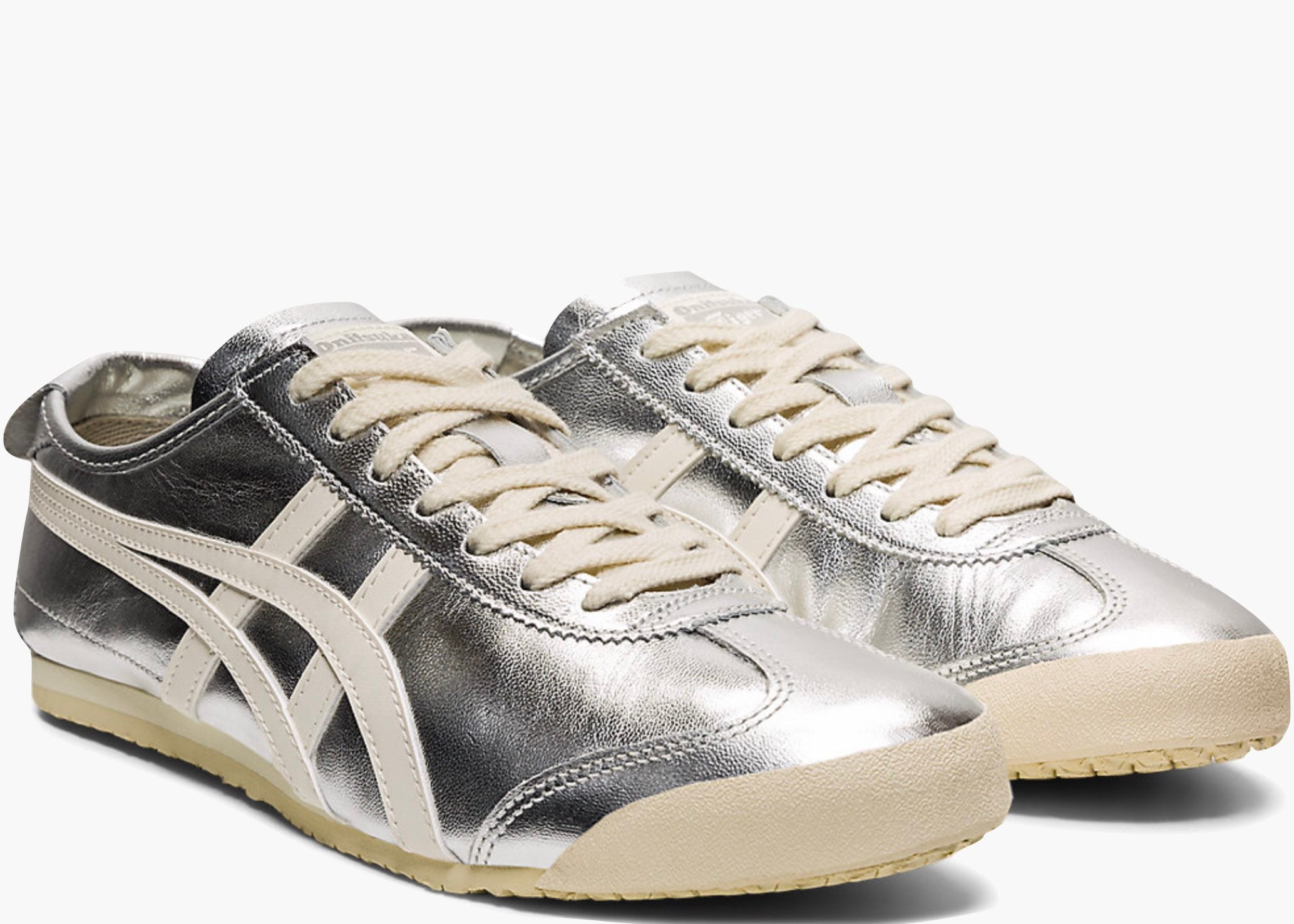 ‎Onitsuka Tiger Mexico 66 Silver Off White THL7C2-9399 Hype Clothinga Limited Edition