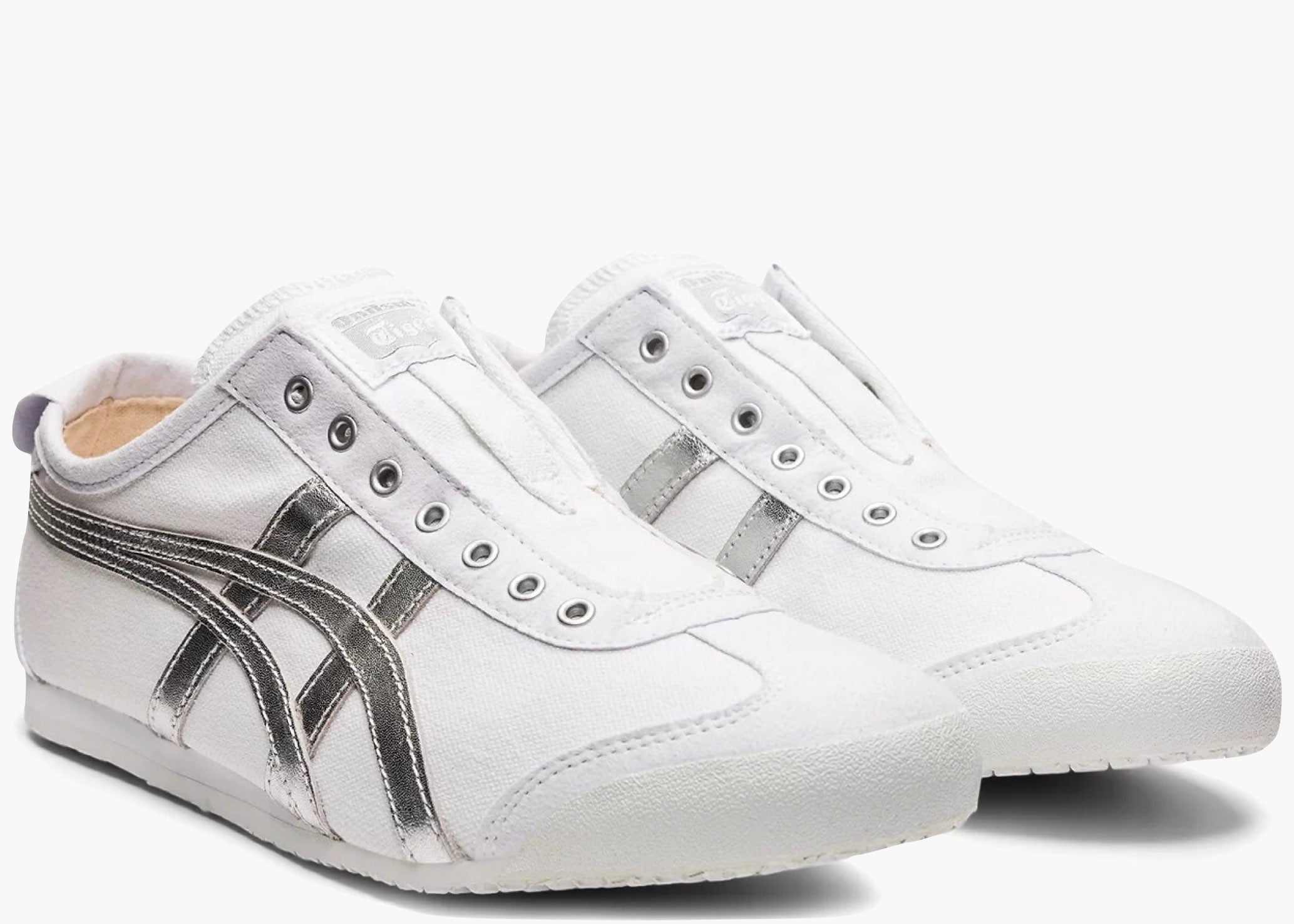 Onitsuka Tiger Mexico 66 Slip-On White Pure Silver 1183A962-101 Hype Clothinga Limited Edition