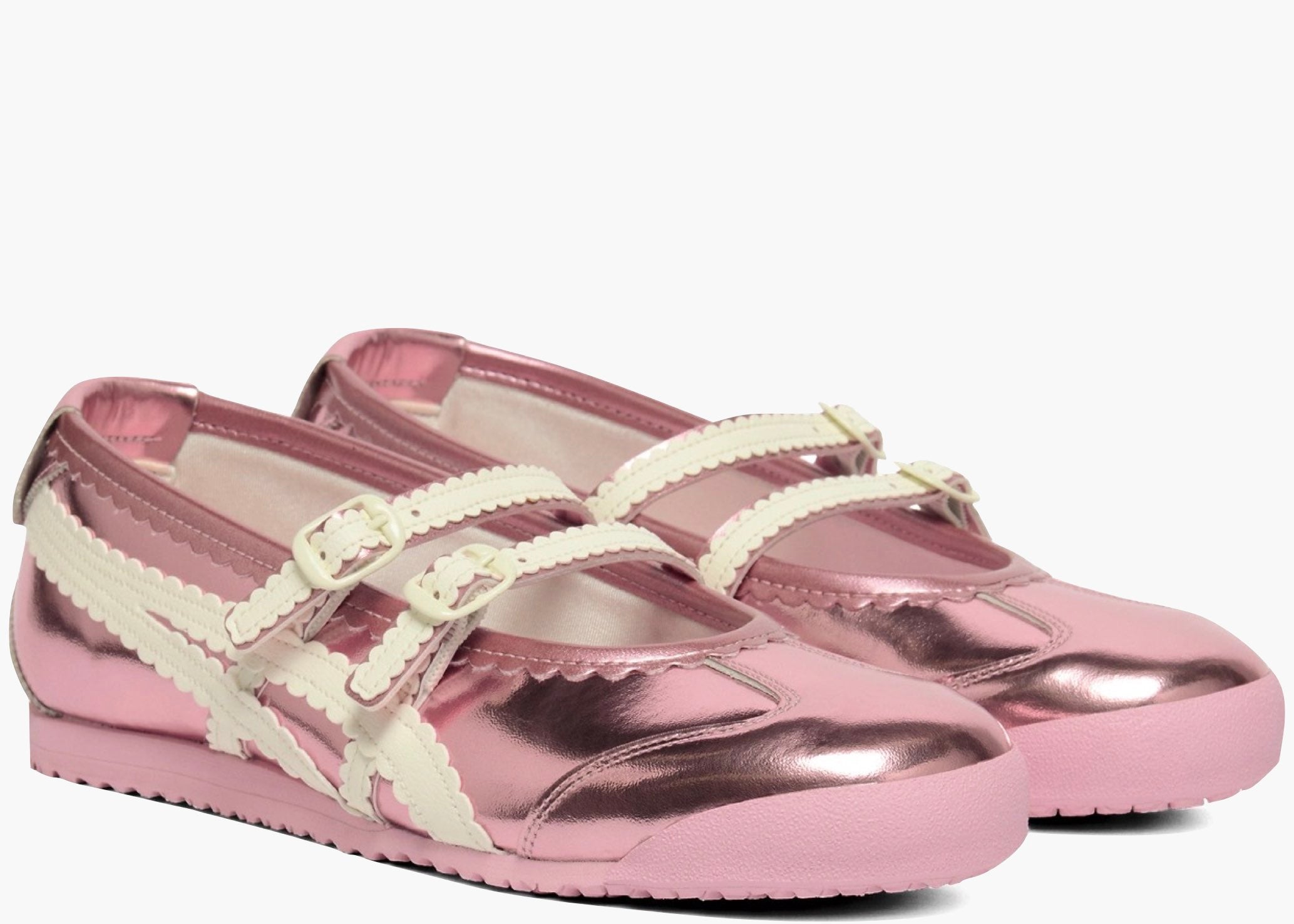 Onitsuka Tiger Mexico 66 TGRS Metallic Pack Crystal Pink Cream (W) 1182A708-701 Hype Clothinga Limited Edition