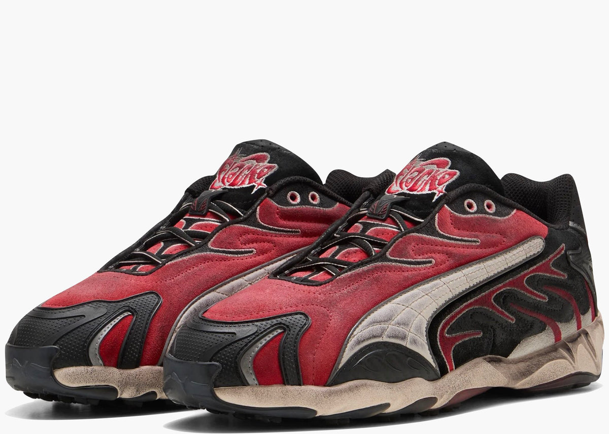 Puma Inhale OG A$AP Rocky Distressed Pack Black Pop Red 402453-01 Hype Clothinga Limited Edition