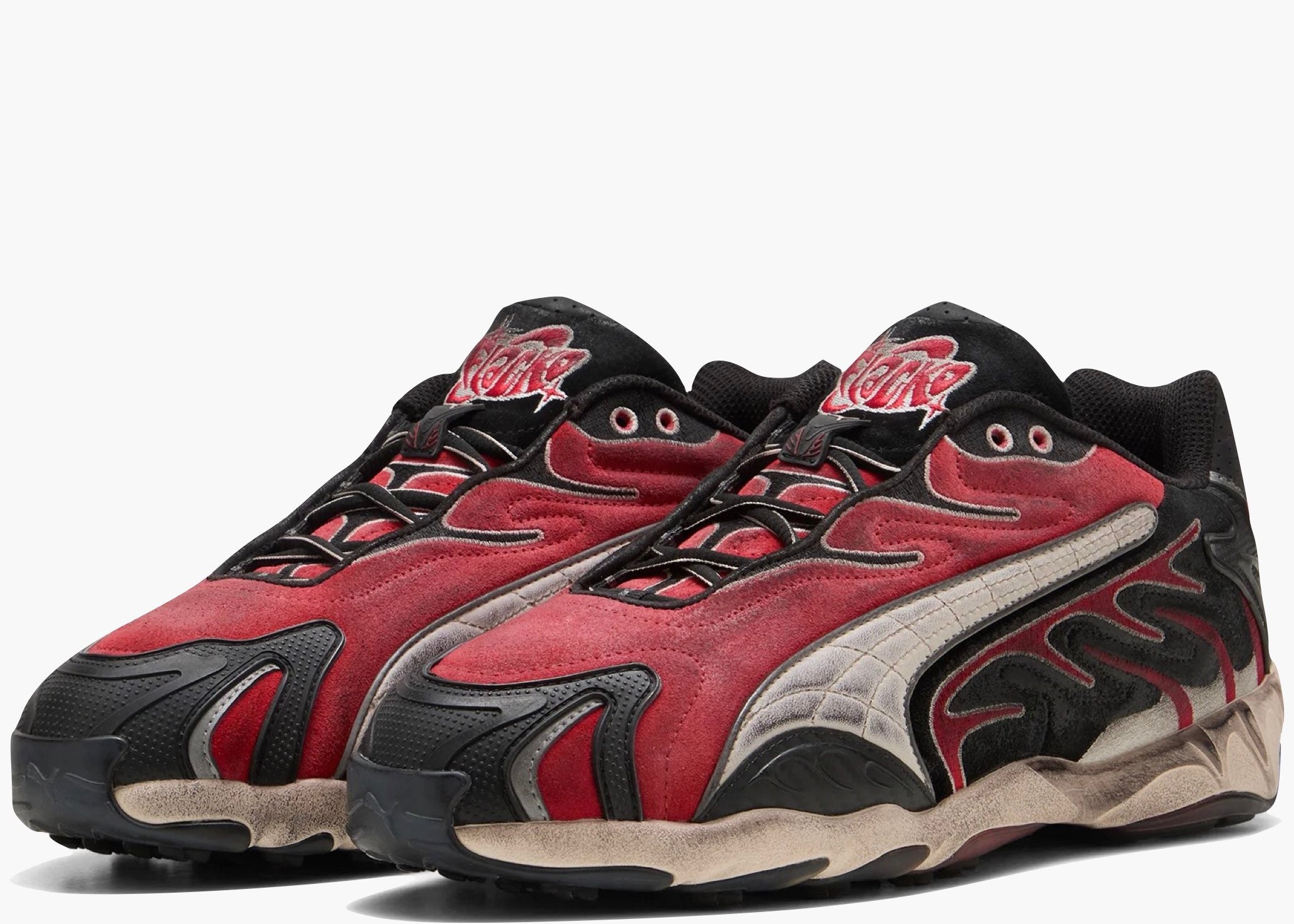 Puma Inhale OG A$AP Rocky Distressed Pack Black Pop Red 402453-01 Hype Clothinga Limited Edition