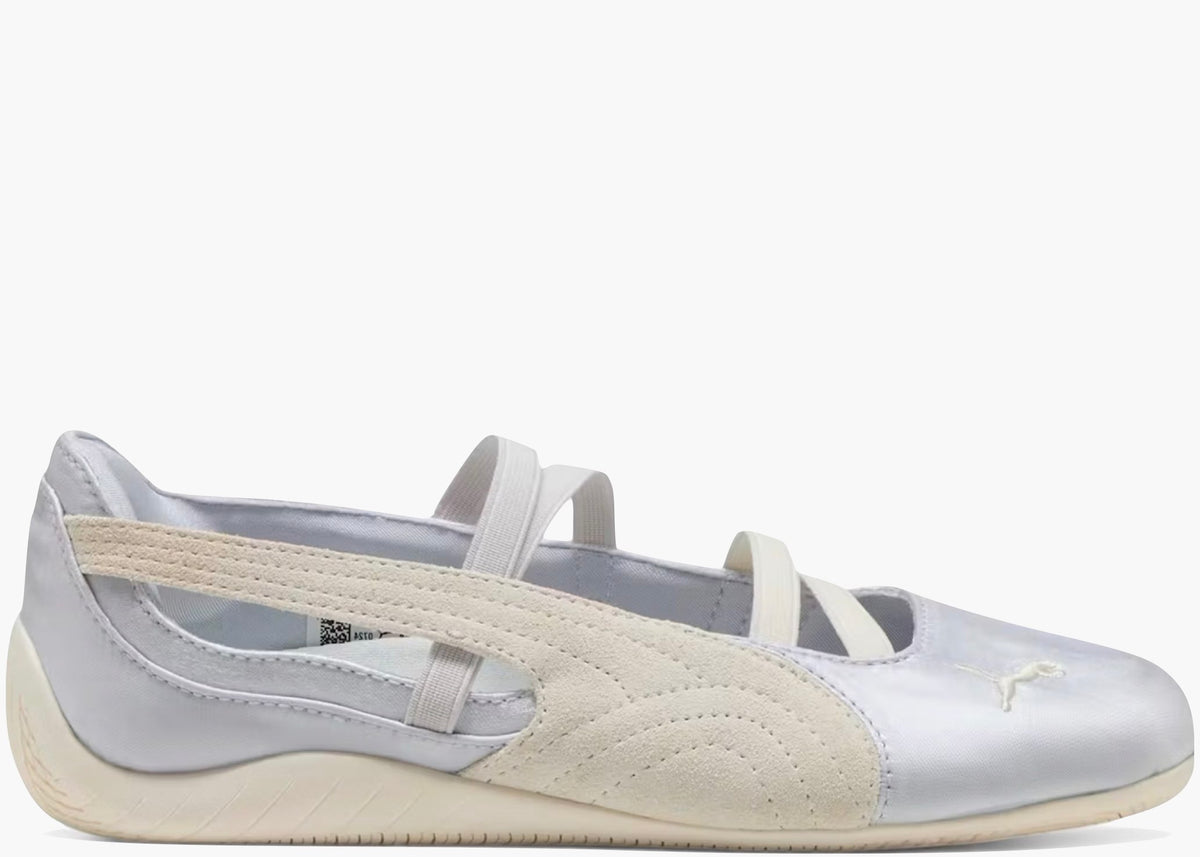 Puma Speedcat Ballet Silver Mist Warm White Satin (W) 404383-03 Hype Clothinga Limited Edition