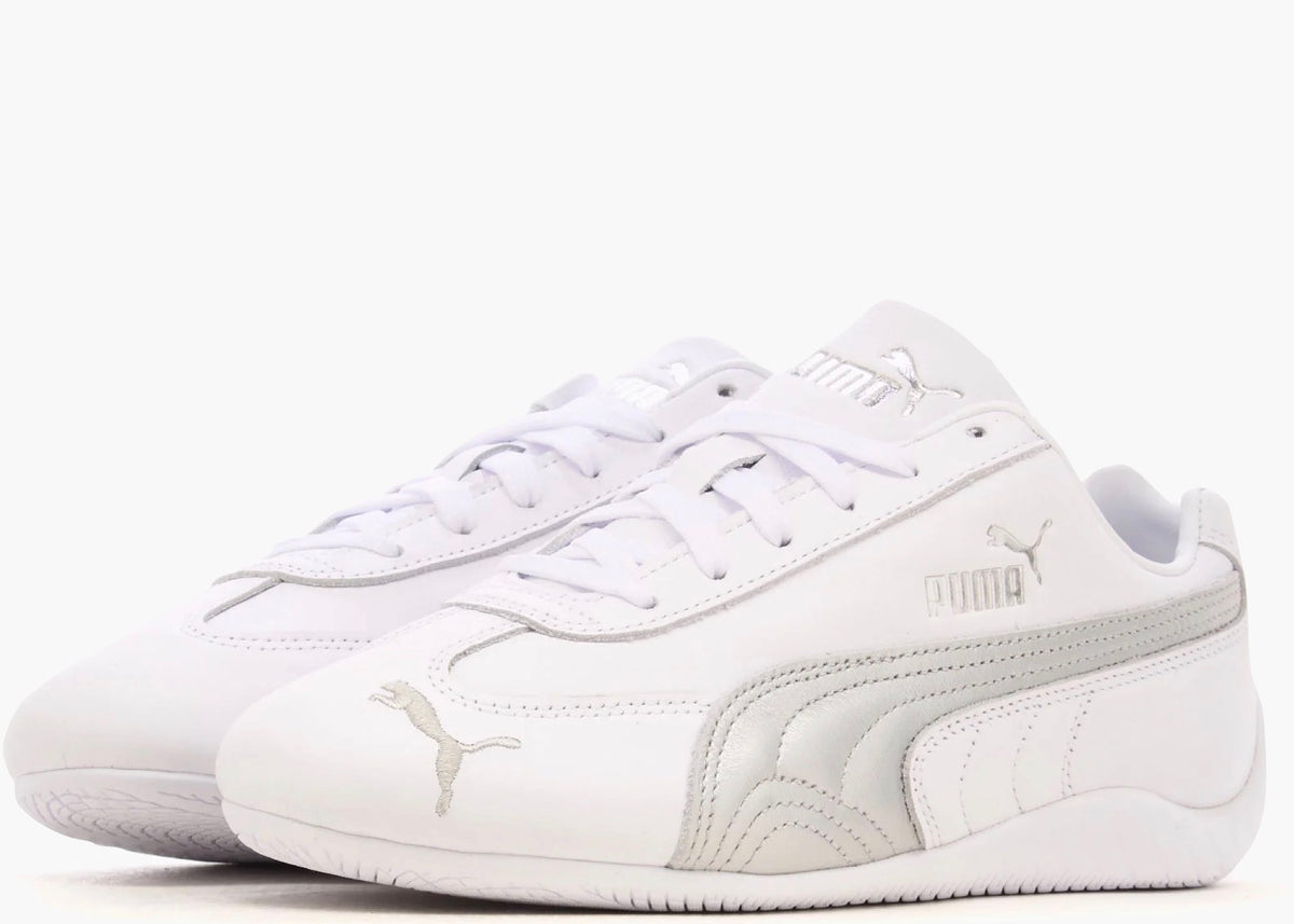 Puma Speedcat Leather White Silver 401603-03 Hype Clothinga Limited Edition