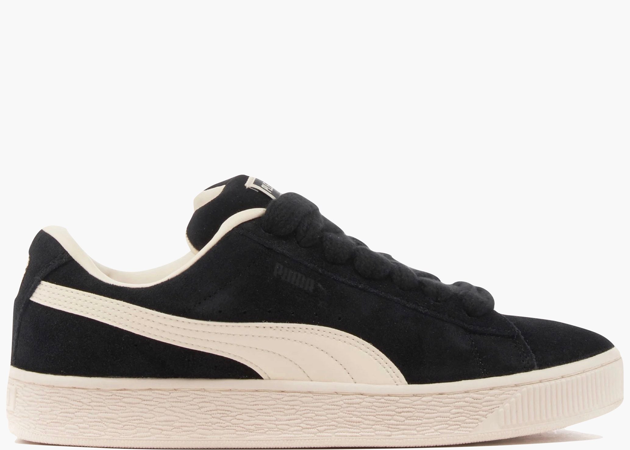Puma Suede XL Pleasures Black Frosted Ivory 396057-01 Hype Clothinga Limited Edition