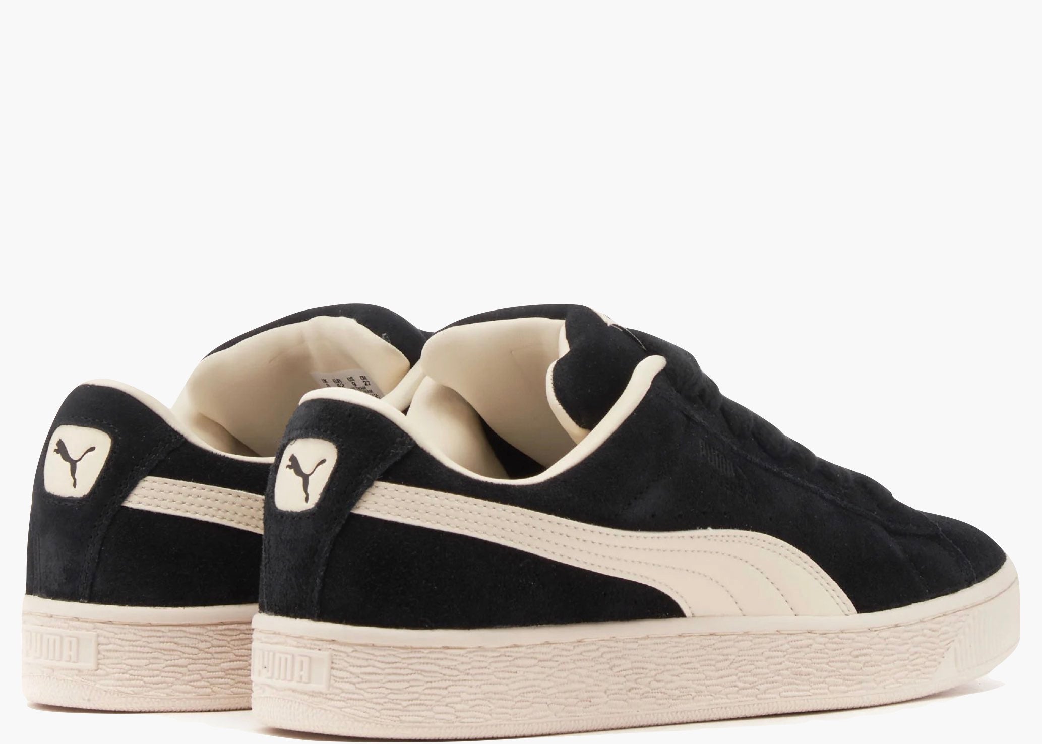 Puma Suede XL Pleasures Black Frosted Ivory 396057-01 Hype Clothinga Limited Edition