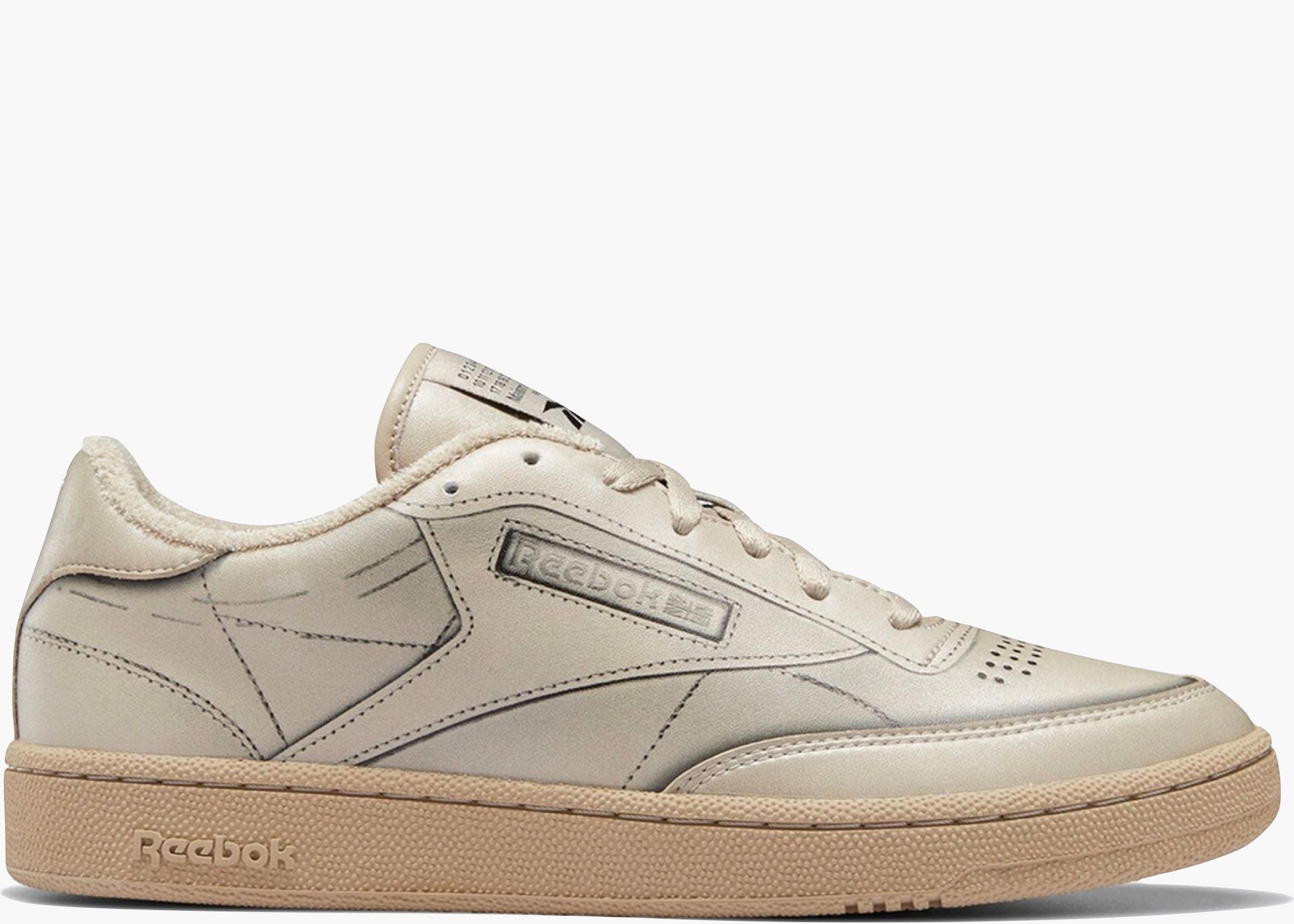 Reebok Club C Maison Margiela Tan
