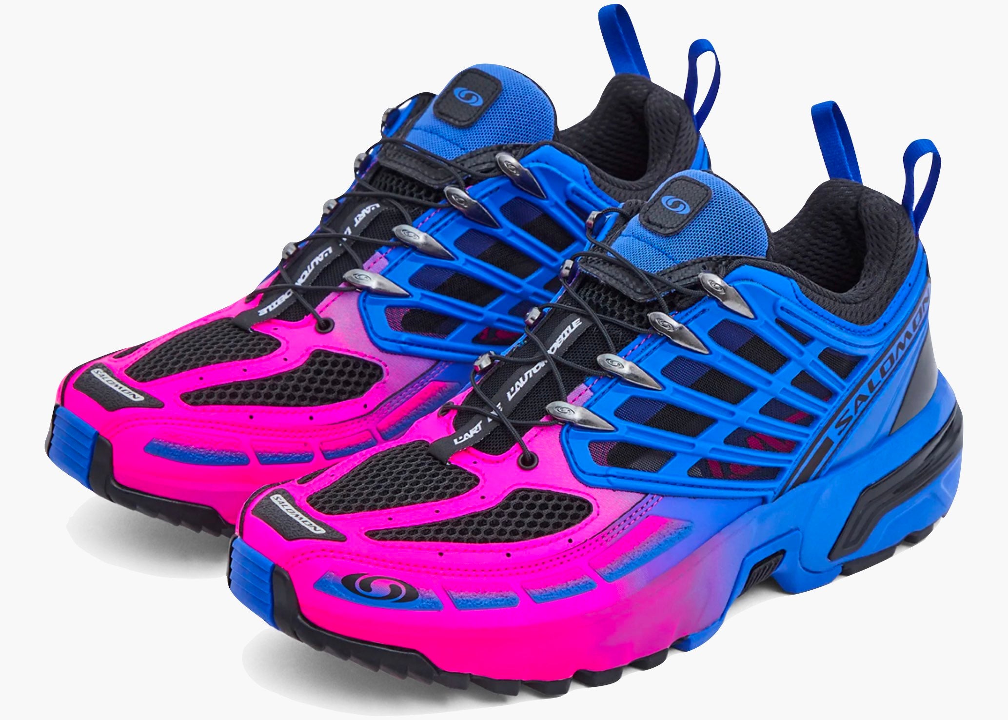 Salomon ACS PRO Advanced Kar L'Art de L'Automobile Pink Blue Hype Clothinga Limited Edition