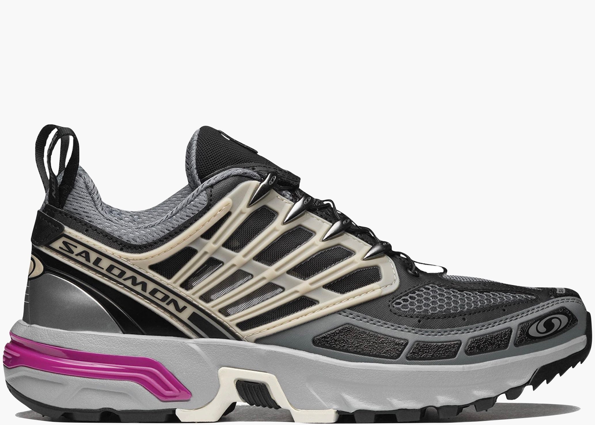 Salomon ACS Pro Advanced Black Alloy Feather Grey Purple Hype Clothinga Limited Edition