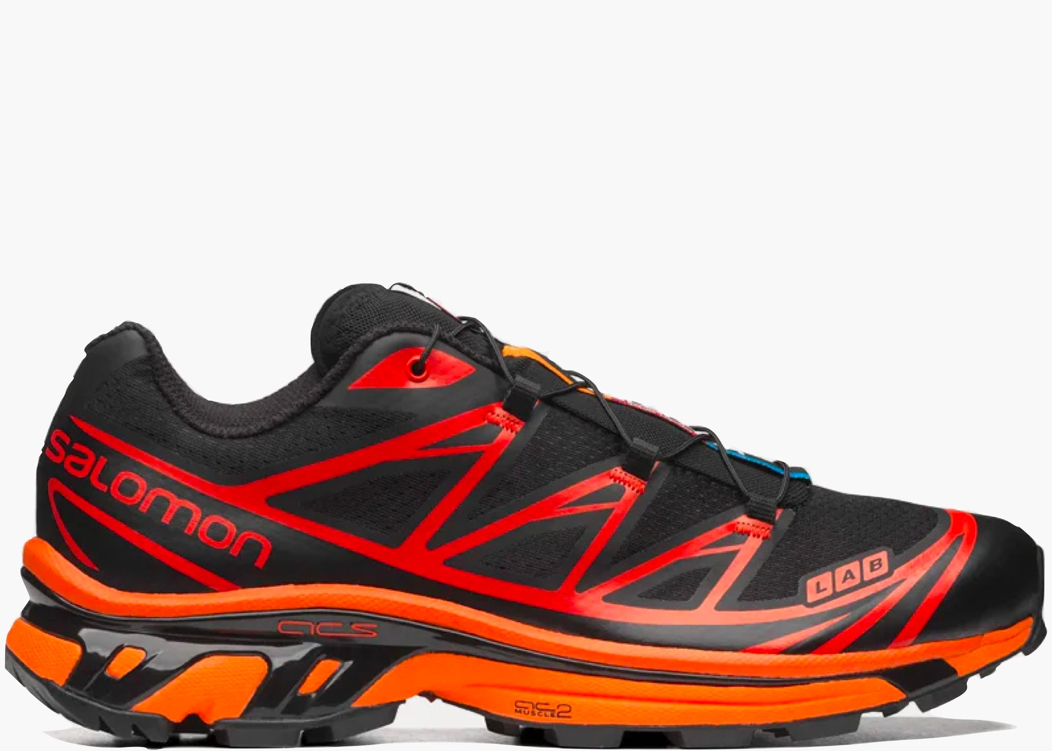 Salomon XT-6 Black Magnet Vibrant Orange Hype Clothinga Limited Edition