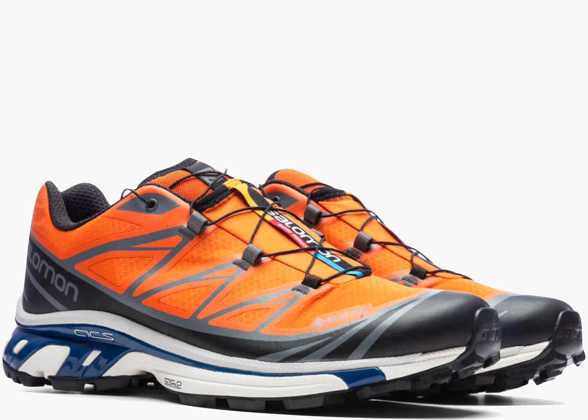 Salomon XT-6 Gore-Tex Utility Marmalade Black Navy Hype Clothinga Limited Edition