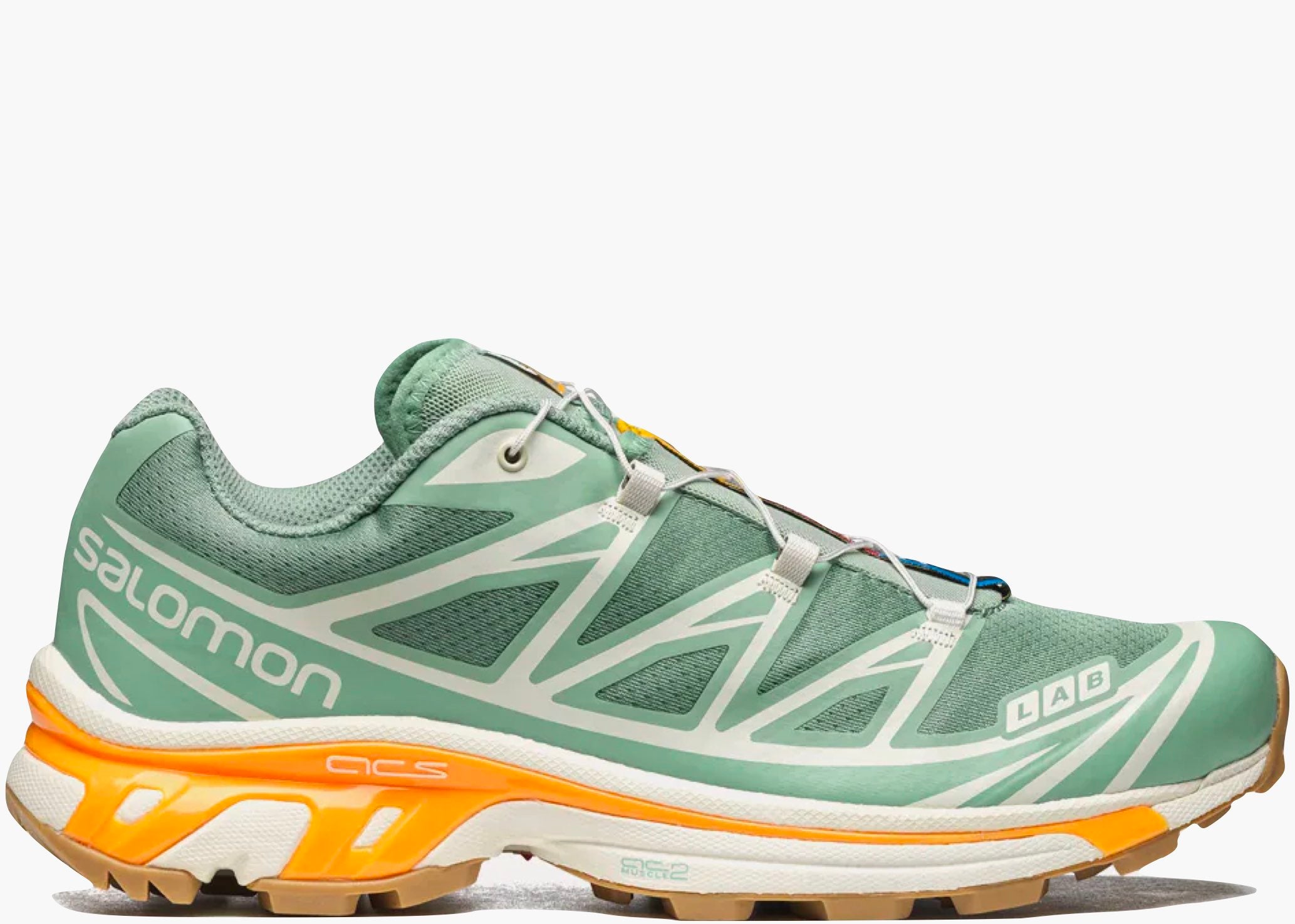 Salomon XT-6 Granite Green Blazing Orange Hype Clothinga Limited Edition.004