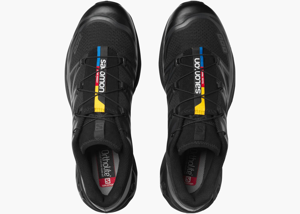 Salomon XT-6 Triple Black Hype Clothinga Limited Edition