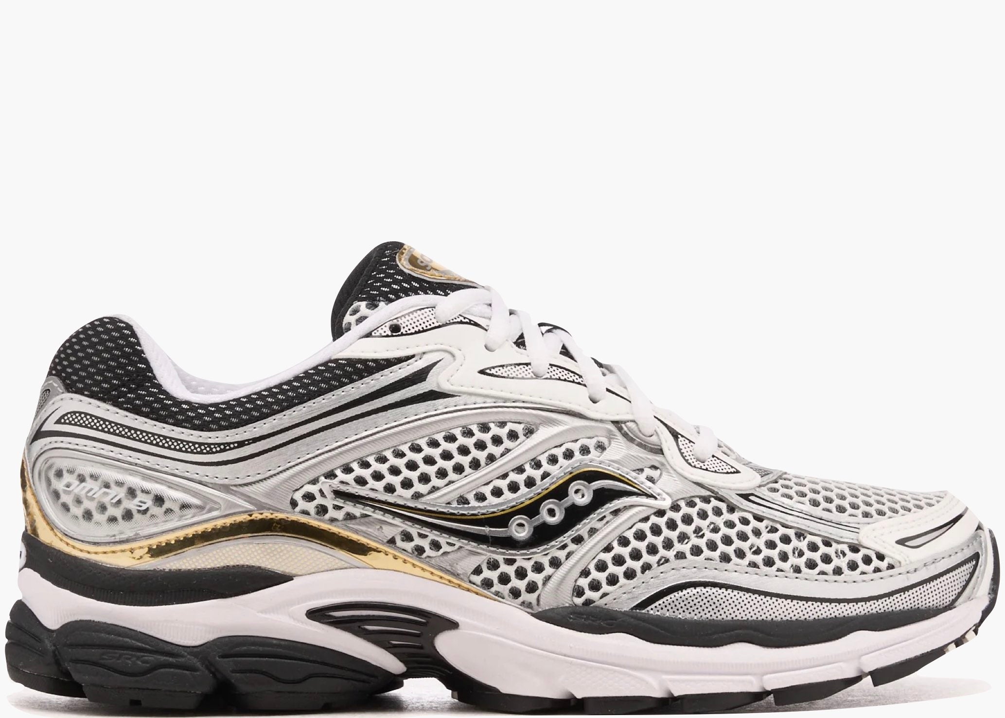 Saucony ProGrid Omni 9 White Black Silver Gold  S70739-9 Hype Clothinga Limited Edition