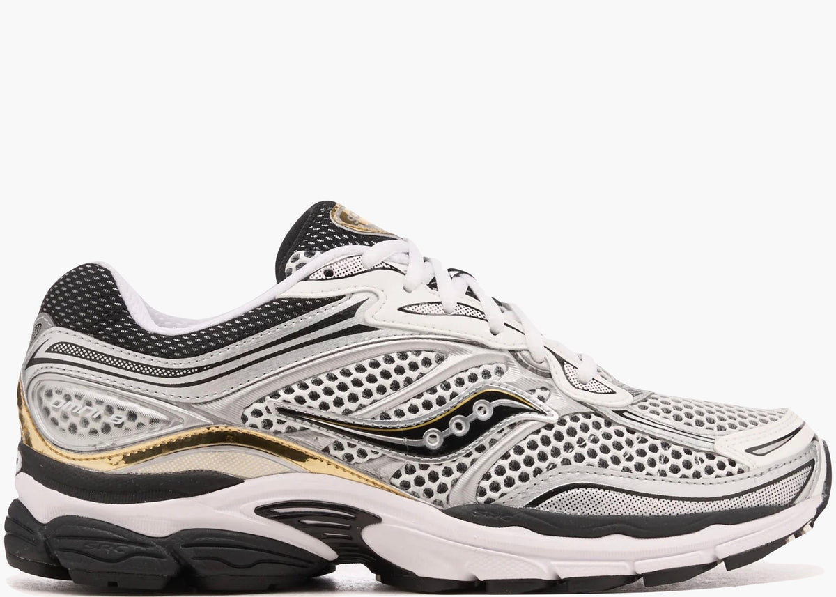 Saucony ProGrid Omni 9 White Black Silver Gold  S70739-9 Hype Clothinga Limited Edition