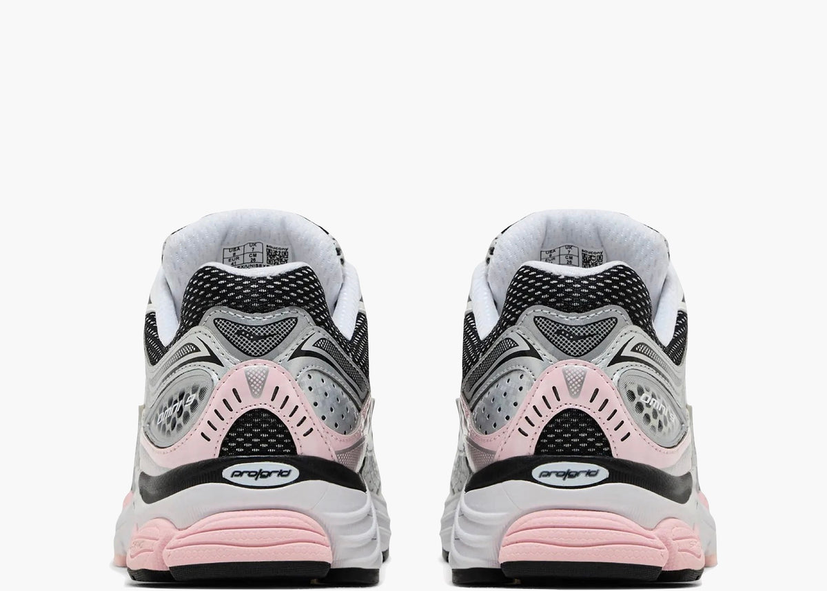 Saucony ProGrid Omni 9 White Black Silver Pink  S70739-16 Hype Clothinga Limited Edition
