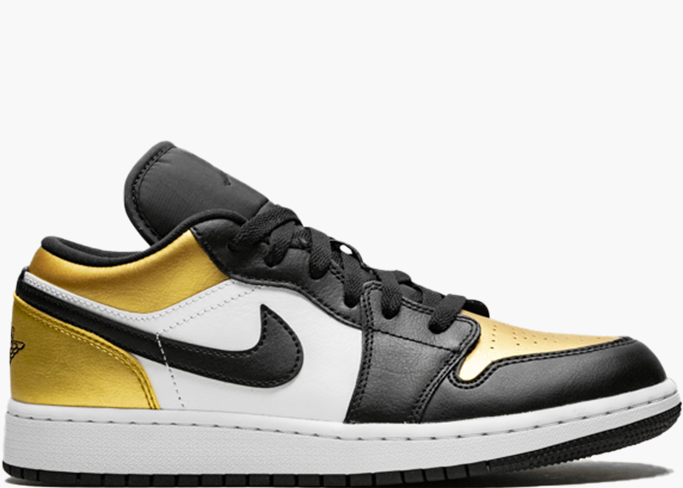 Nike Air Jordan 1 Low Gold Toe (gs) CQ9487-700 Hype Clothinga