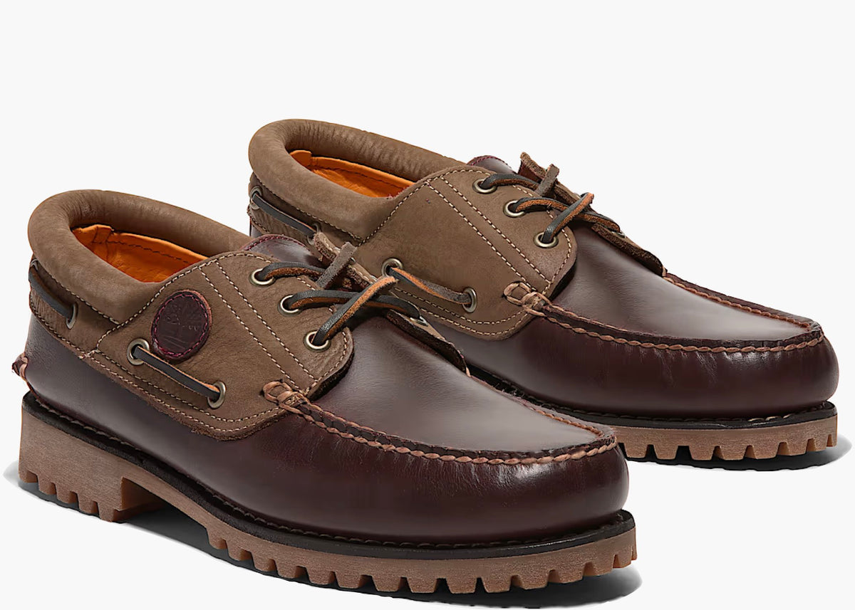 Timberland 3-Eye Lug Handsewn Boat Shoe Root Beer TB0A2PDQ-EIW Hype Clothinga Limited Edition