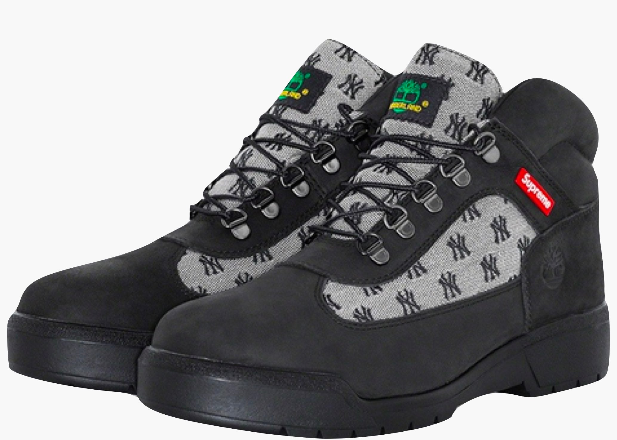 Timberland Field Boot Supreme New York Yankees Black Hype Clothinga Limited Edition