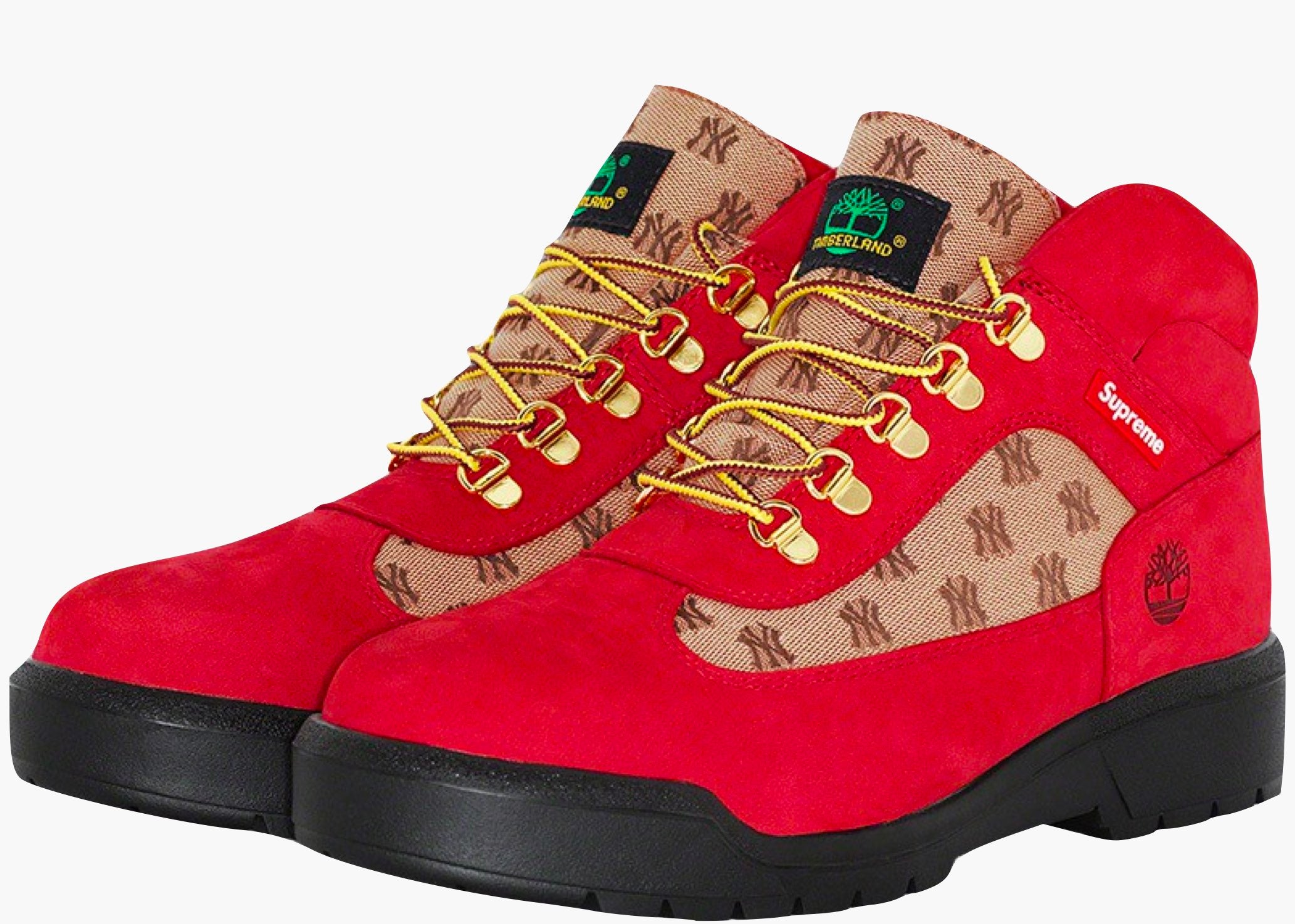 Timberland Field Boot Supreme New York Yankees Red Hype Clothinga Limited Edition