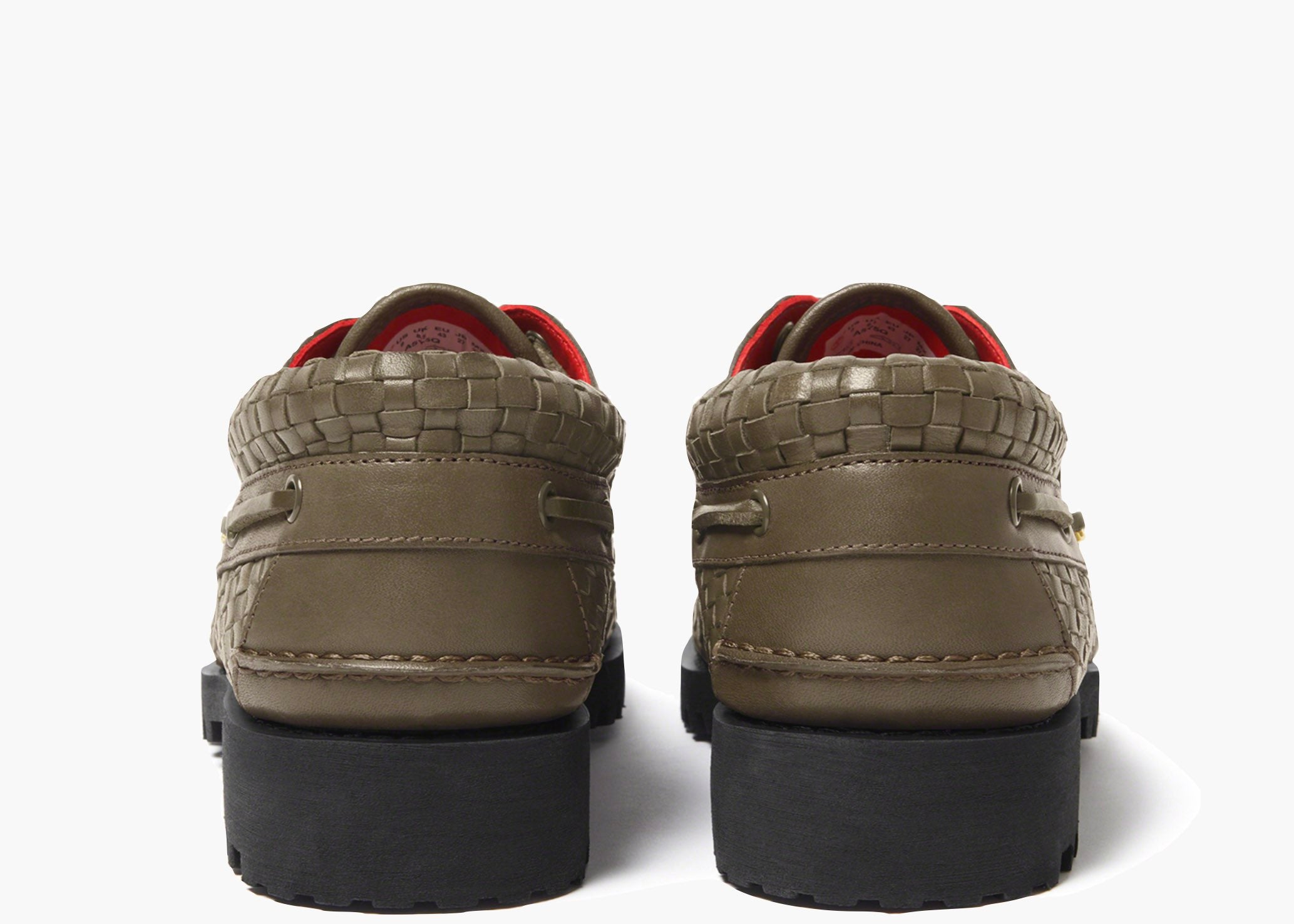 Timberland Woven Leather 3-Eye Lug Supreme Olive TWLLSO Hype Clothinga Limited Edition