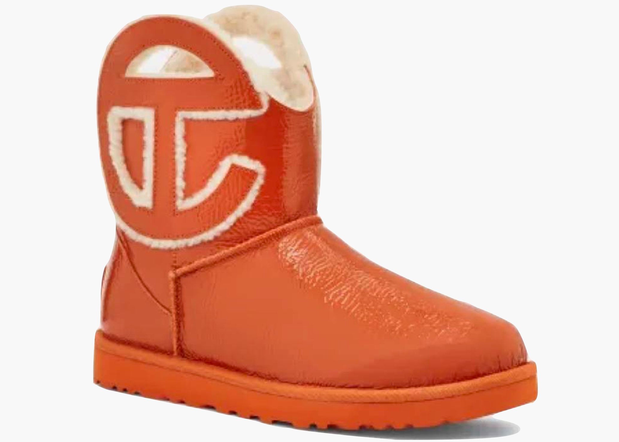UGG x Telfar Logo Mini Crinkle Spicy Pumpkin 1155790-SYP hype clothinga limited edition