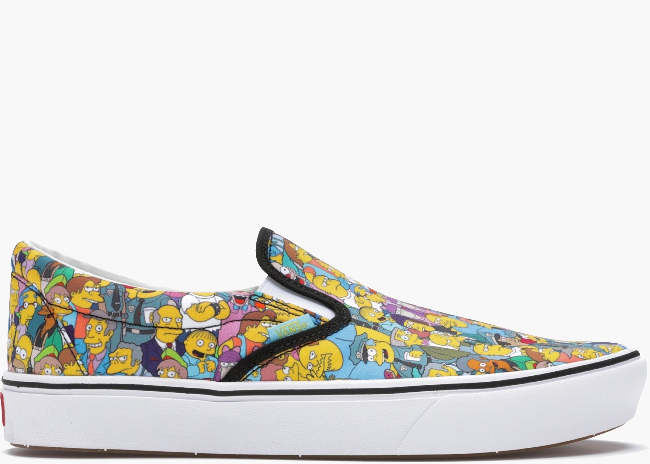Vans Comfycush Slip-On The Simpsons Collage
