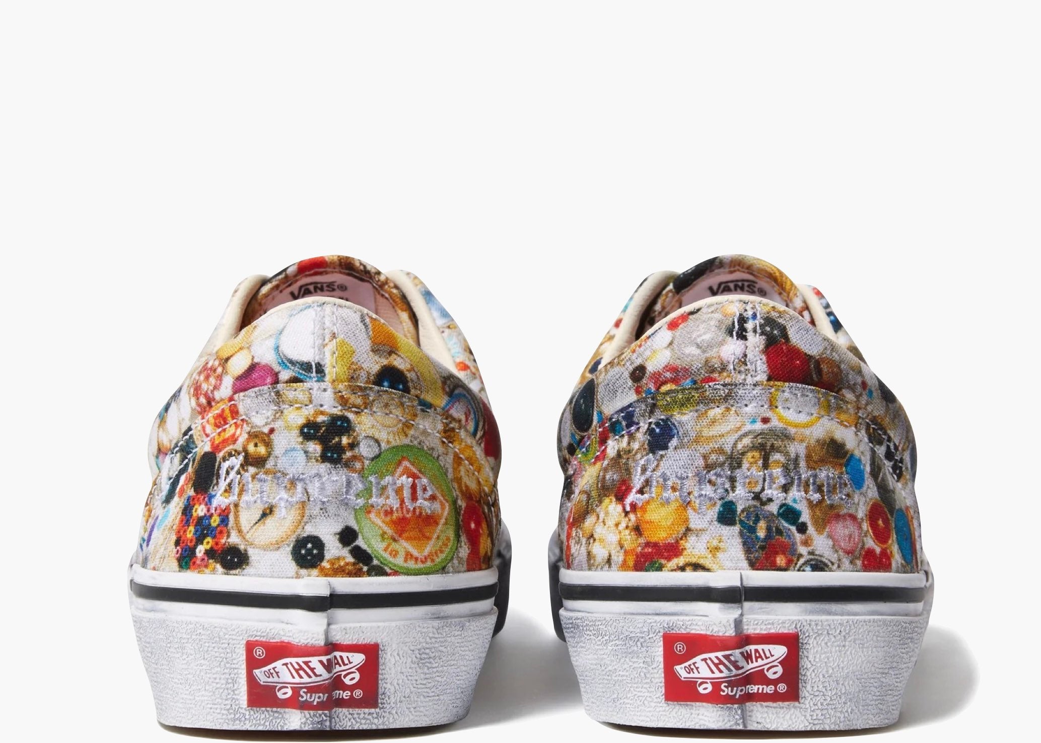 Vans Era Supreme x Mike Kelley White VN00110ANTR Hype Clothinga Limited Edition