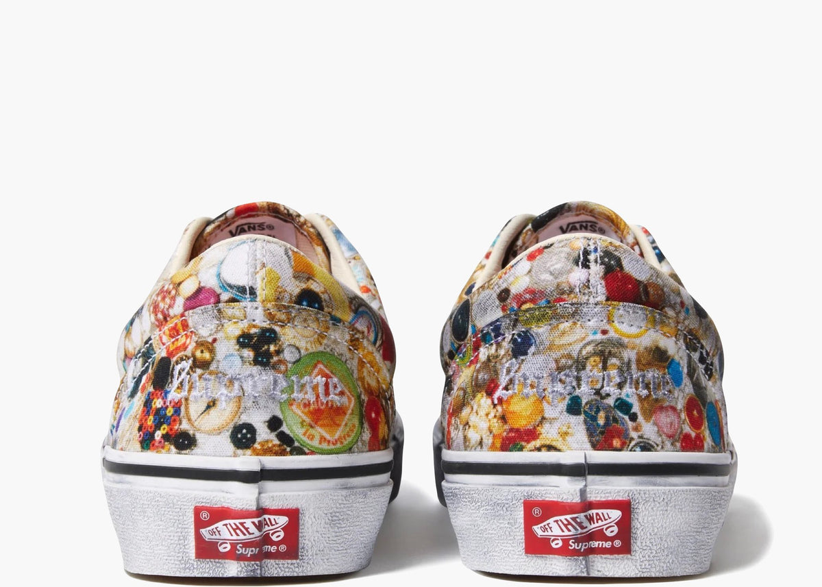 Vans Era Supreme x Mike Kelley White VN00110ANTR Hype Clothinga Limited Edition
