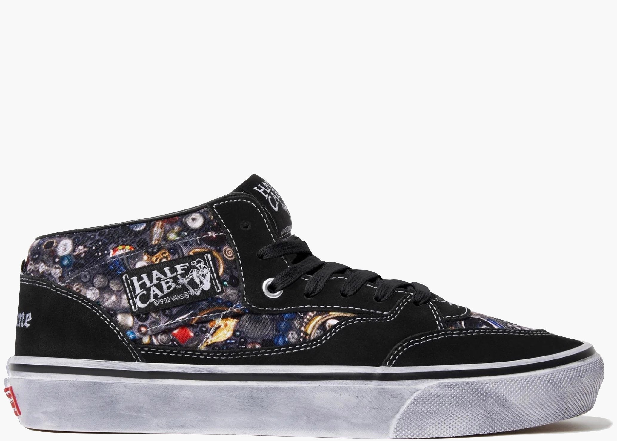 Vans Half Cab Supreme x Mike Kelley Black VHCSMKBL Hype Clothinga Limited Edition. 