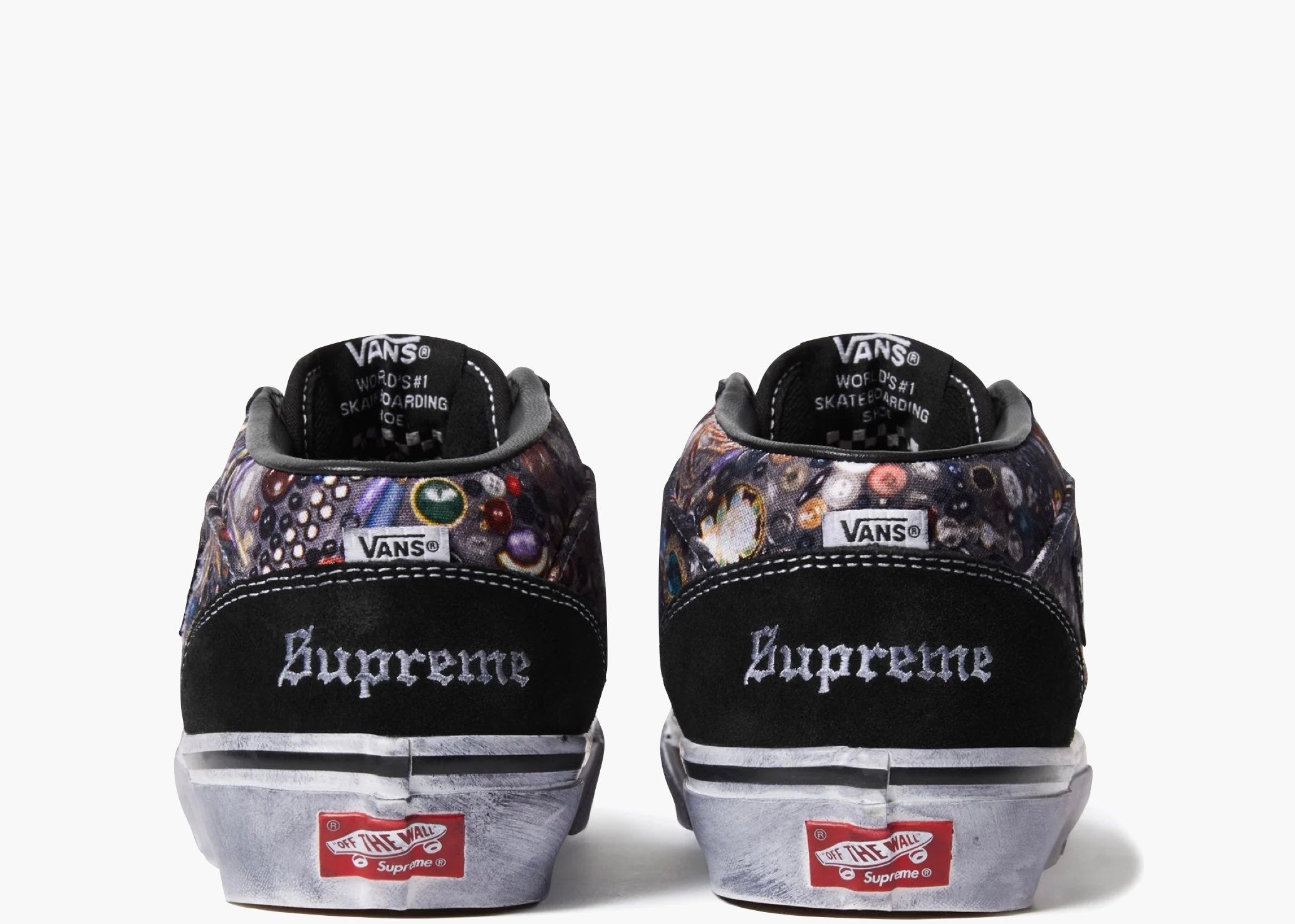 Vans Half Cab Supreme x Mike Kelley Black VHCSMKBL Hype Clothinga Limited Edition. 