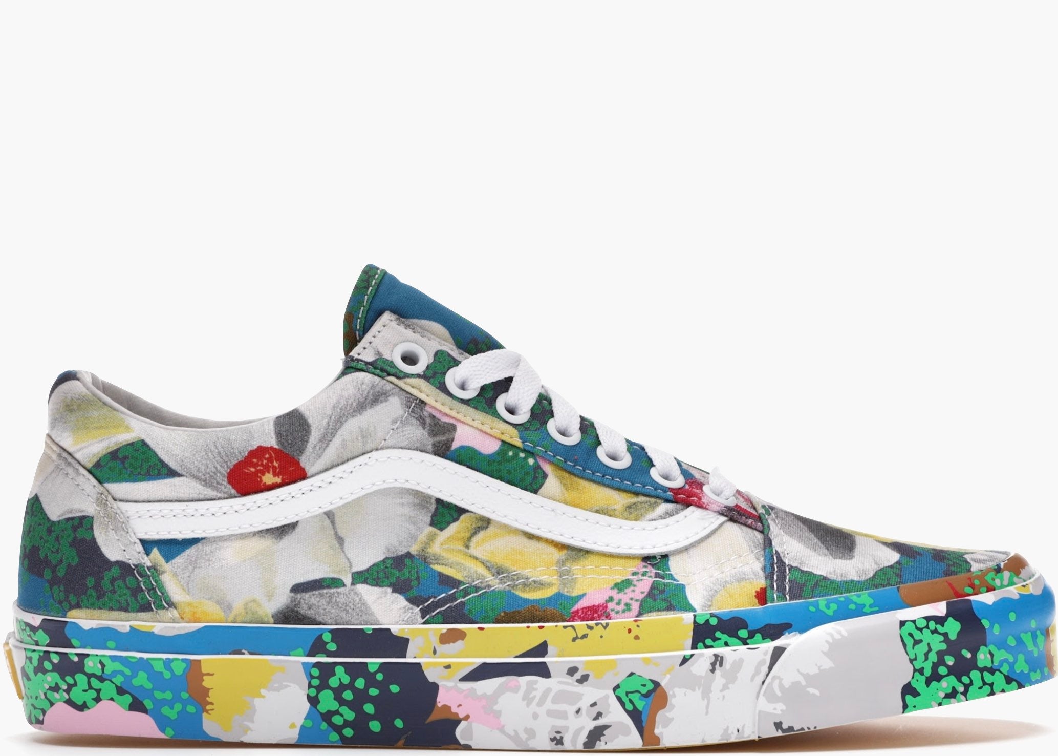 Vans Old Skool KENZO Floral Yellow
