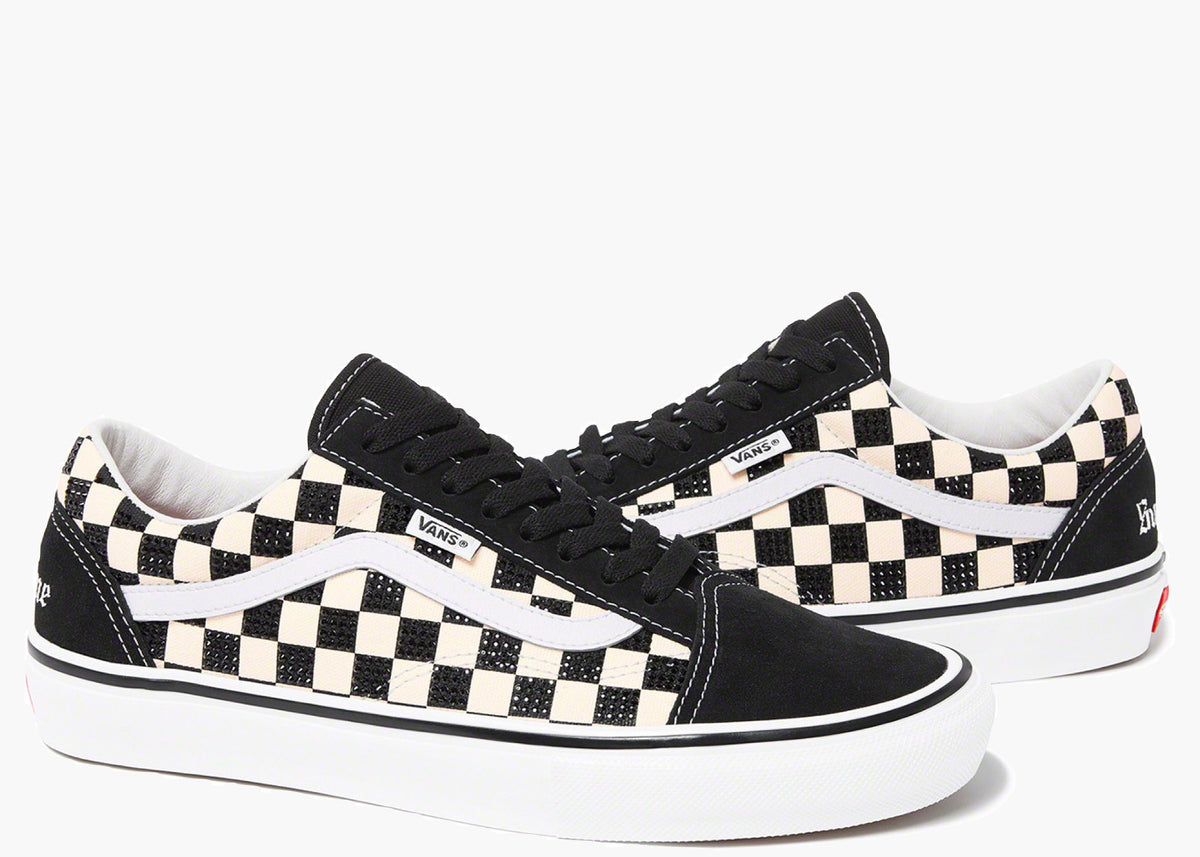 Vans Old Skool Supreme Swarovski Black VOSS-B Hype Clothinga Limited Edition