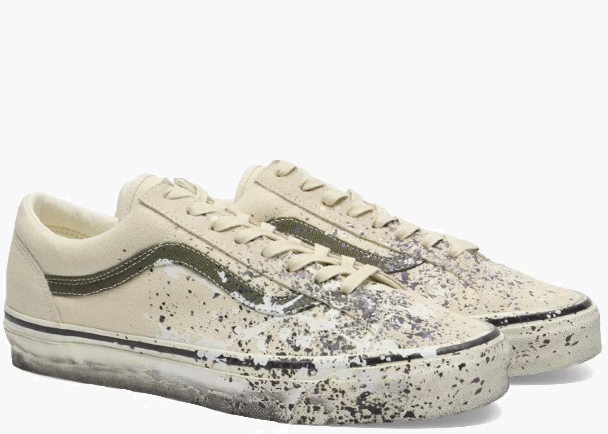Vans Premium Old Skool 36 Paint Splatter Turtledove VN000D9RDJR Hype Clothinga 