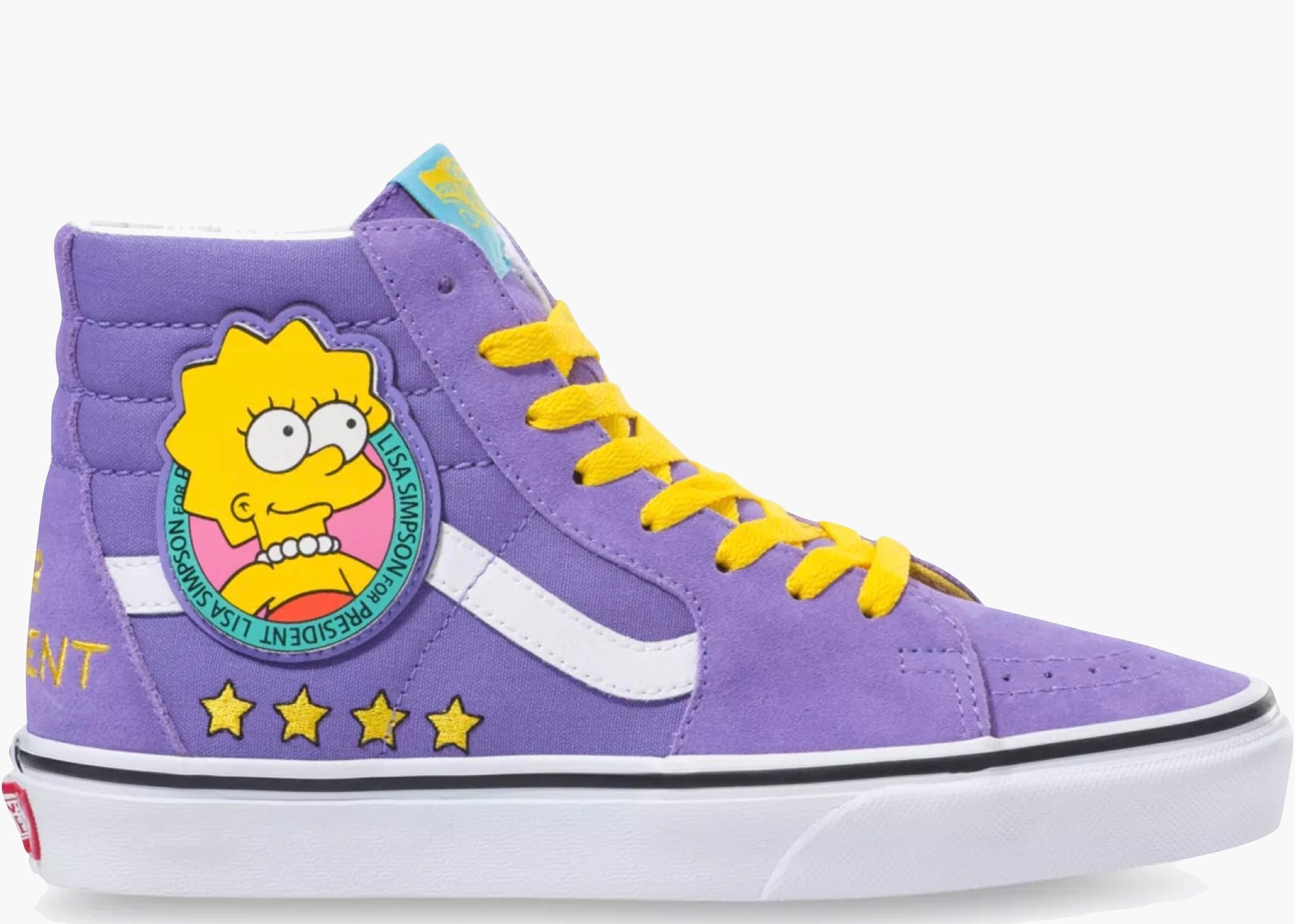 Vans Sk8-Hi The Simpsons Lisa
