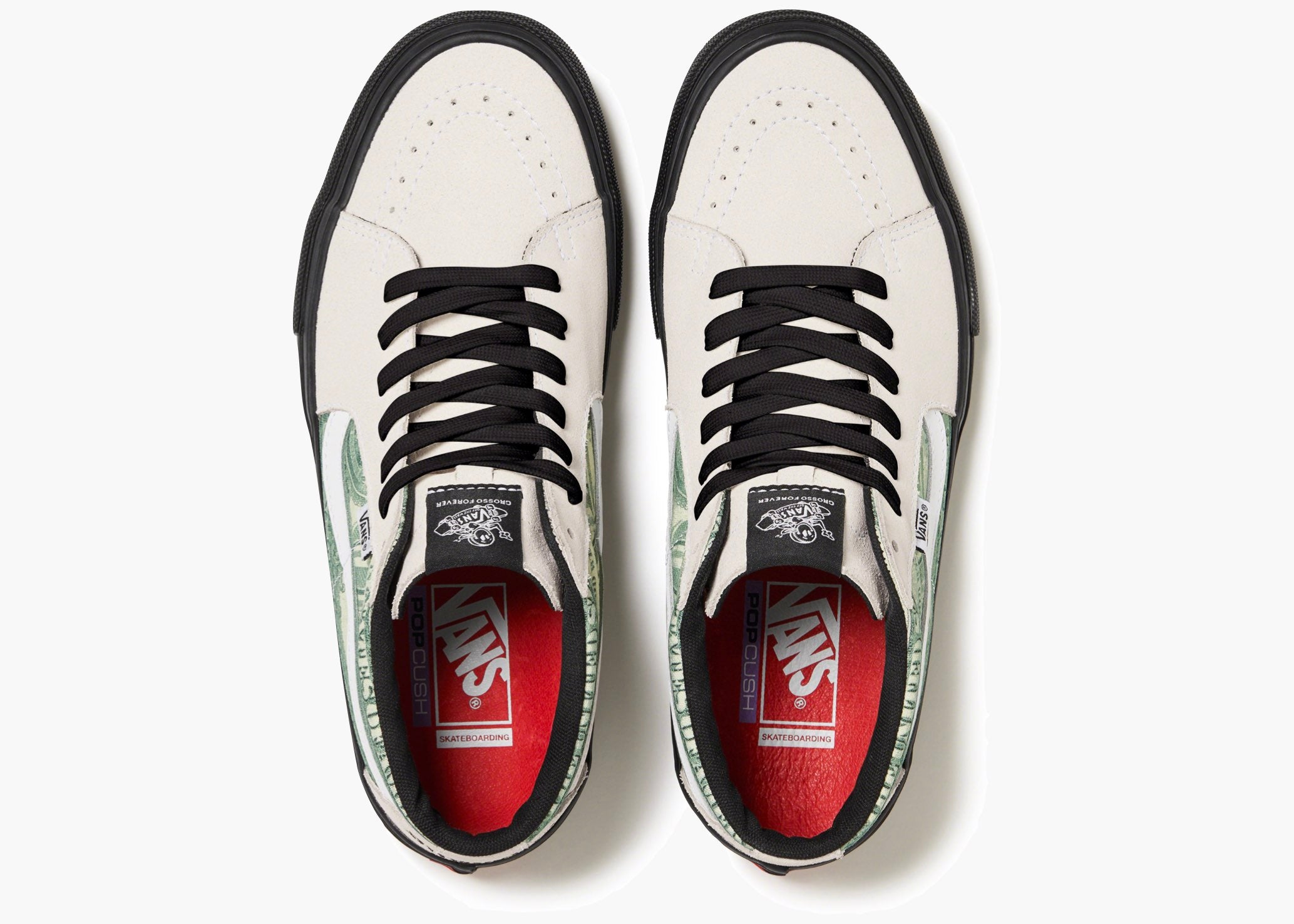 Vans Skate Grosso Mid Supreme Dollar Cream VSGMSDC Hype Clothinga Limited Edition