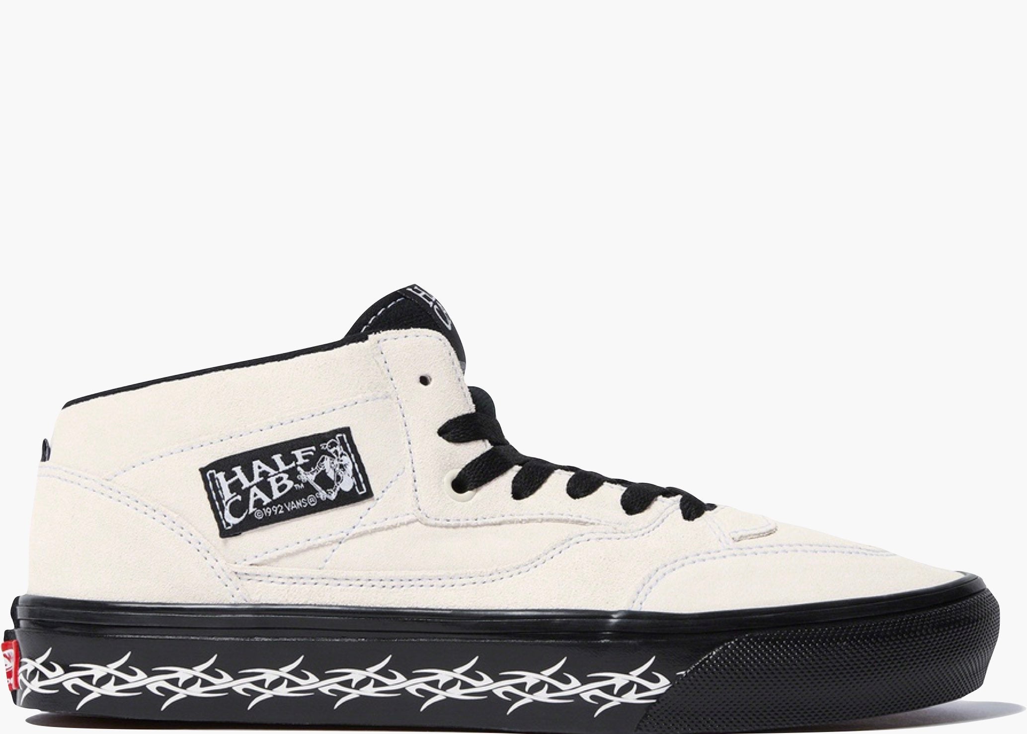 Vans Skate Half Cab Supreme Tribal Barbed Wire White Hype Clothinga Limited Edition