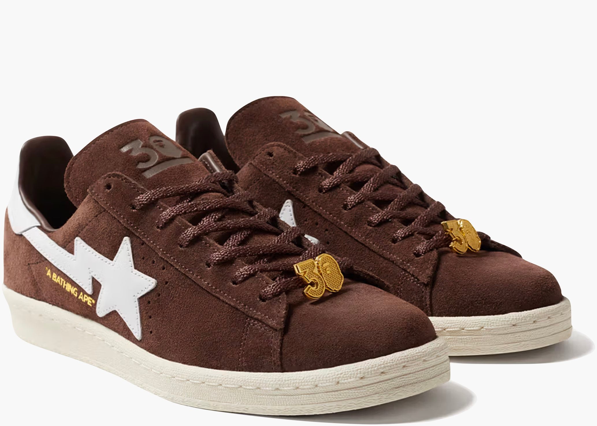 adidas Campus 80s Bape 30th Anniversary Brown  IF3379 Hype Clothinga Limited Edition