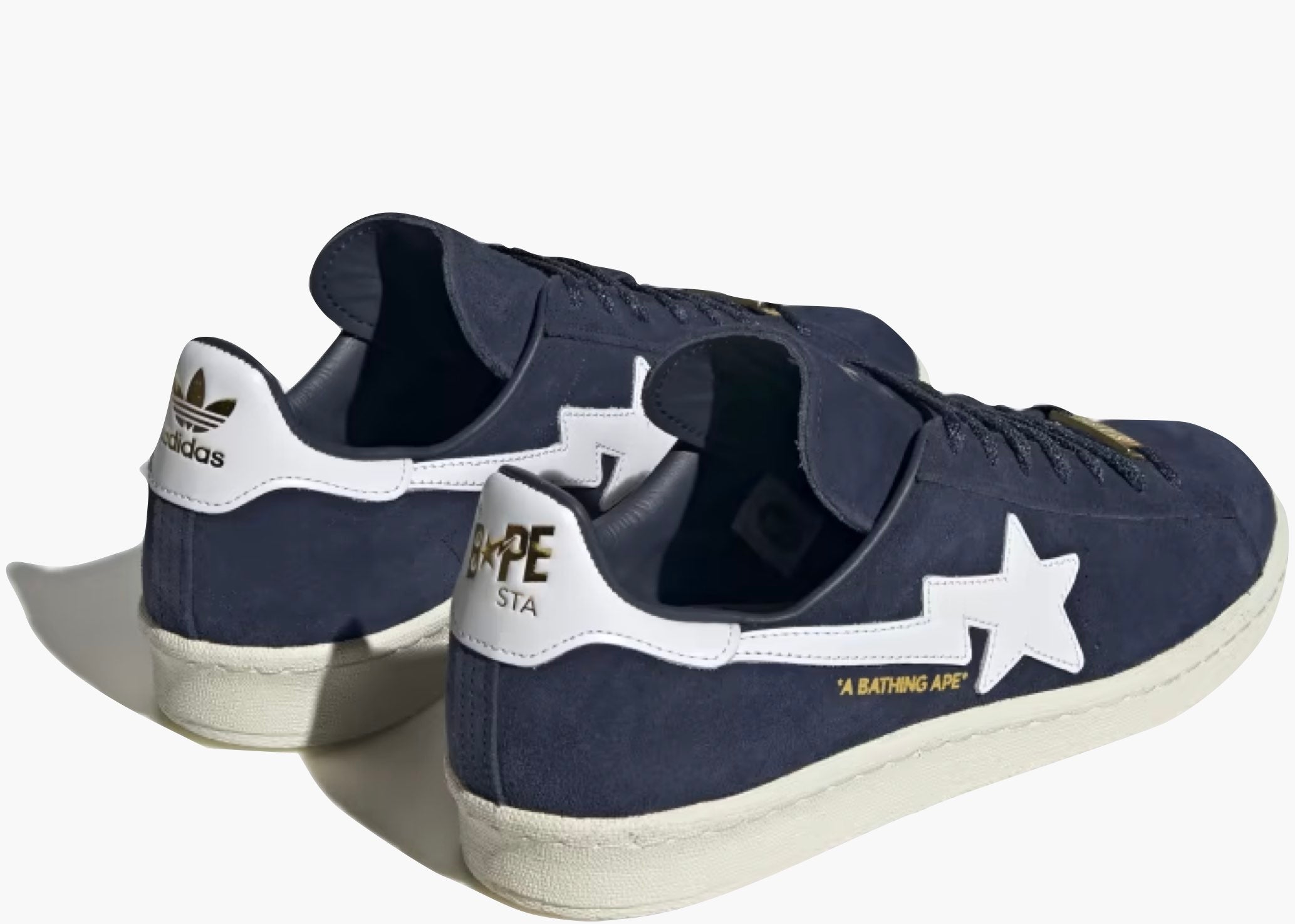adidas Campus 80s Bape Collegiate Navy  Hype Clothinga Limited Edition