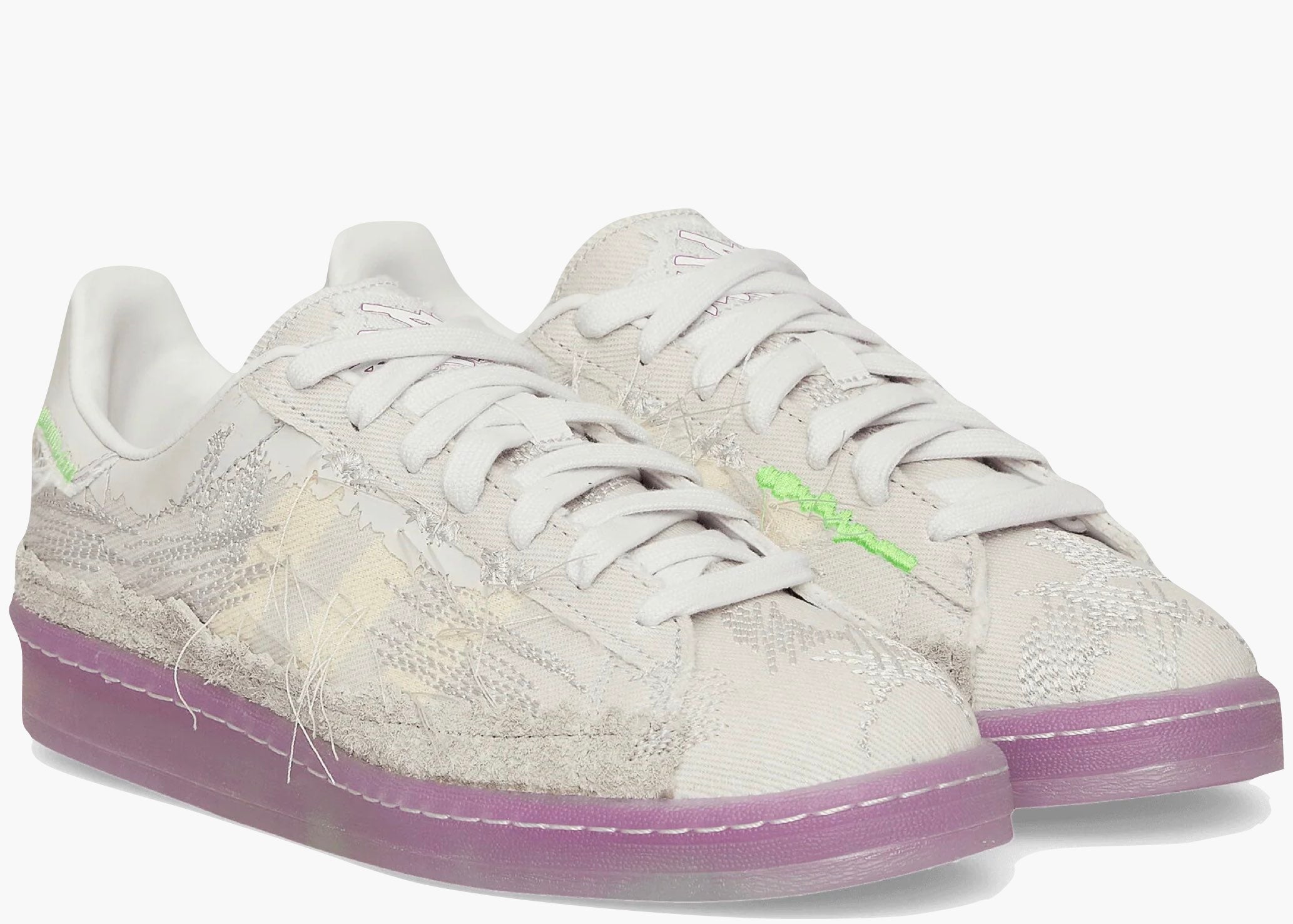 adidas Campus 80s Youth of Paris Crystal White ID6805 Hype Clothinga Limited Edition