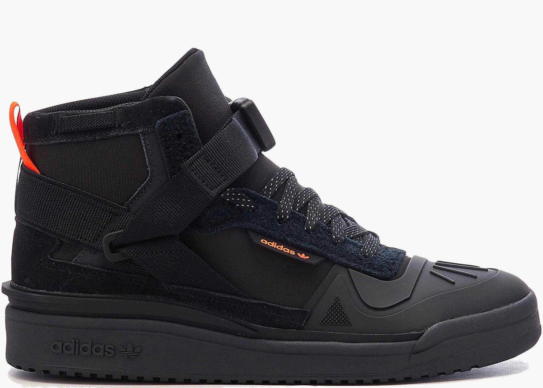 adidas Forum Hi GTX Core Black Solar Red Hype Clothinga Limited Edition