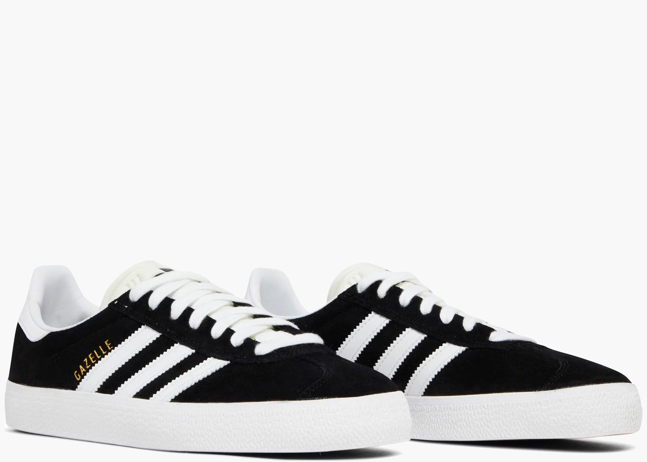 adidas Gazelle ADV Black White Gold Hype Clothinga Limited Edition