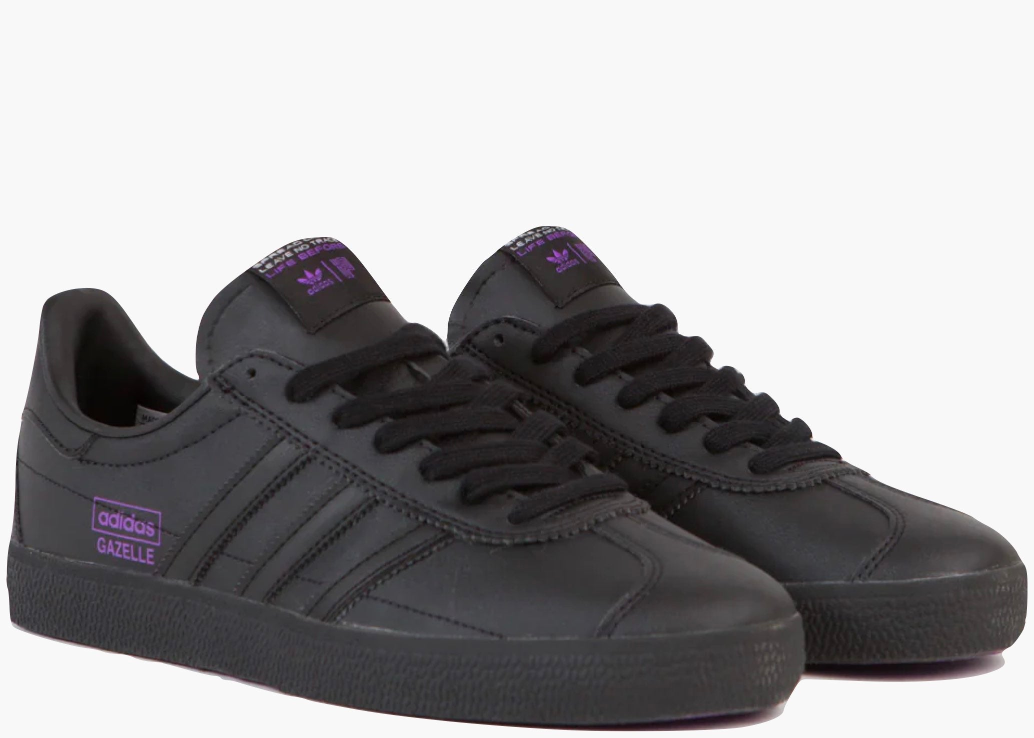 adidas Gazelle ADV Paradigm Black Purple Hype Clothinga Limited Edition