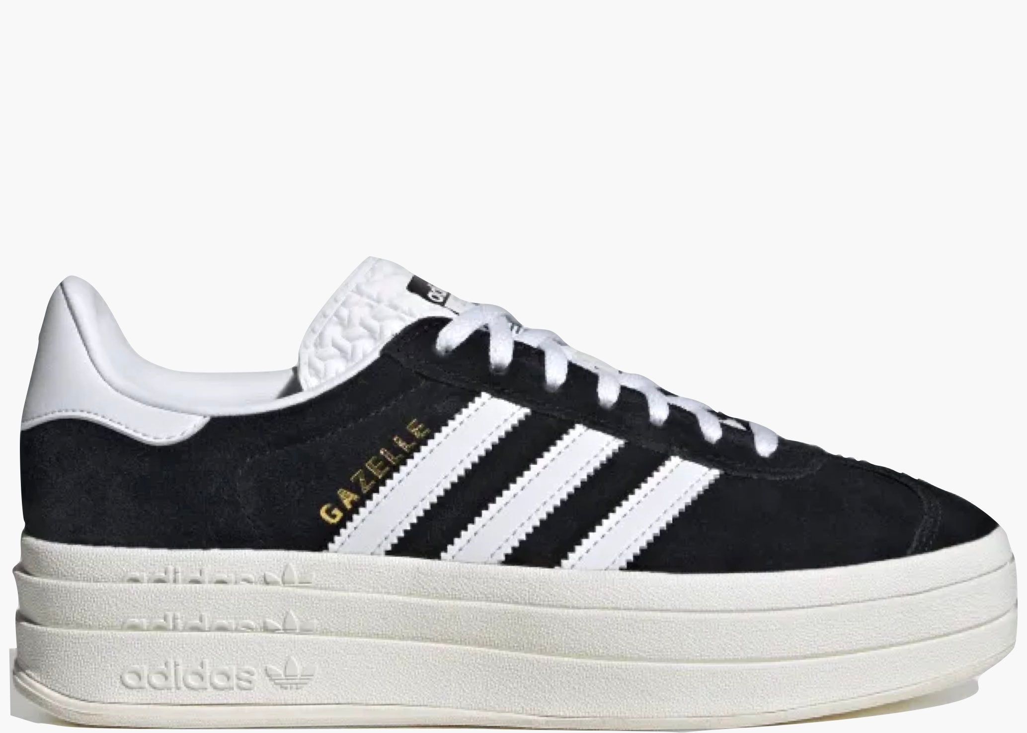 adidas Gazelle Bold Core Black White (W) Hype Clothinga Limited Edition